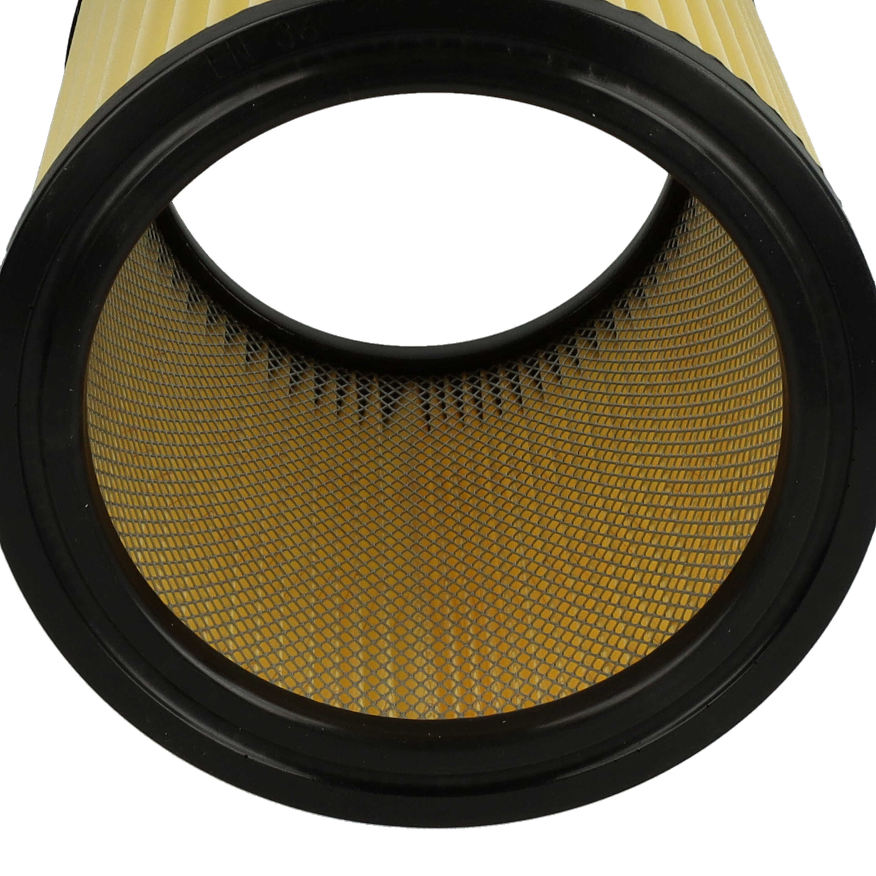 Filtro reemplaza Hikoki Hitachi 750435, 710060 para aspiradora Hikoki Hitachi filtro plisado, negro / amarillo