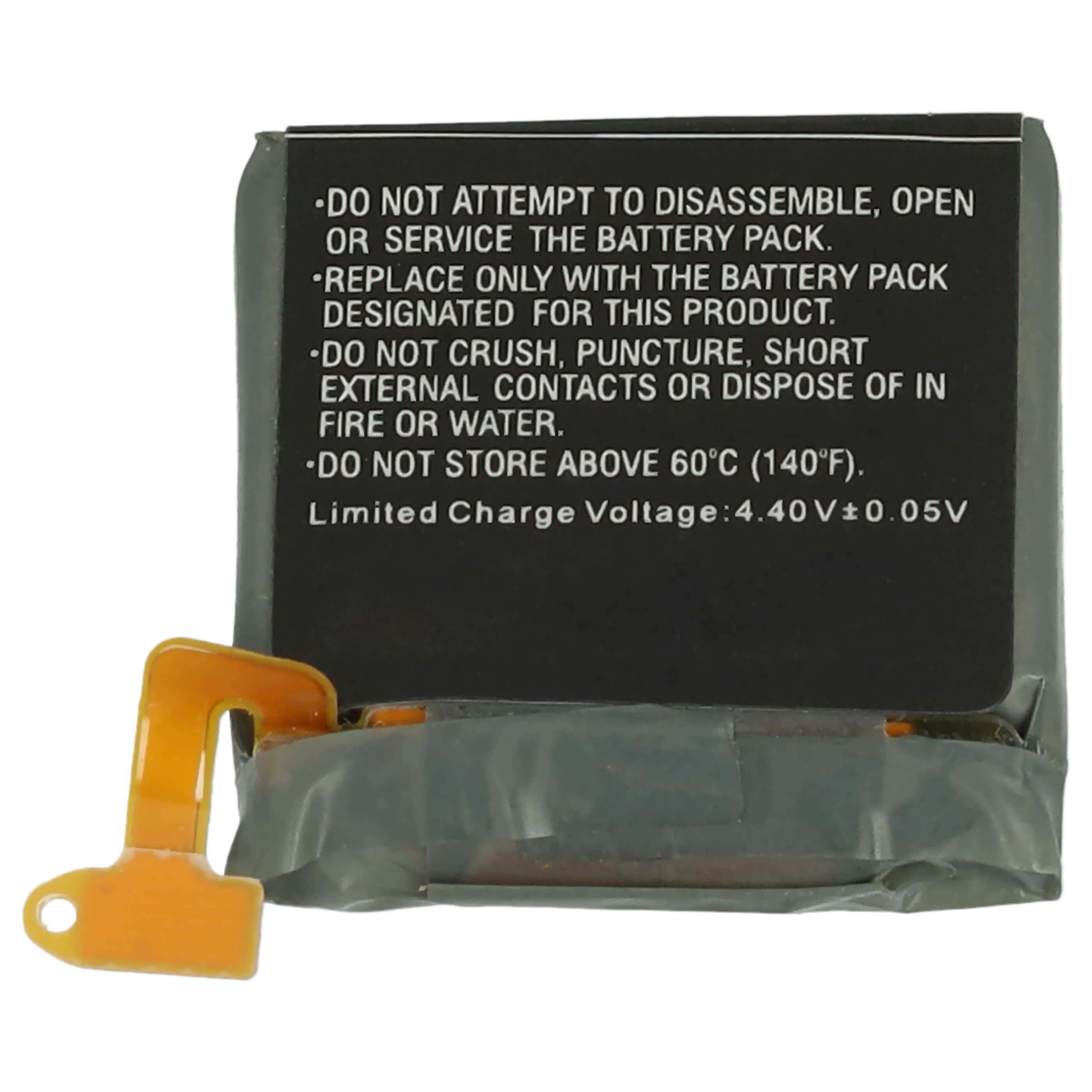 Smartwatch Battery replaces Samsung GH43-04922A, EB-BR500ABU - 230 mAh 3.85 V Li-polymer + Tools