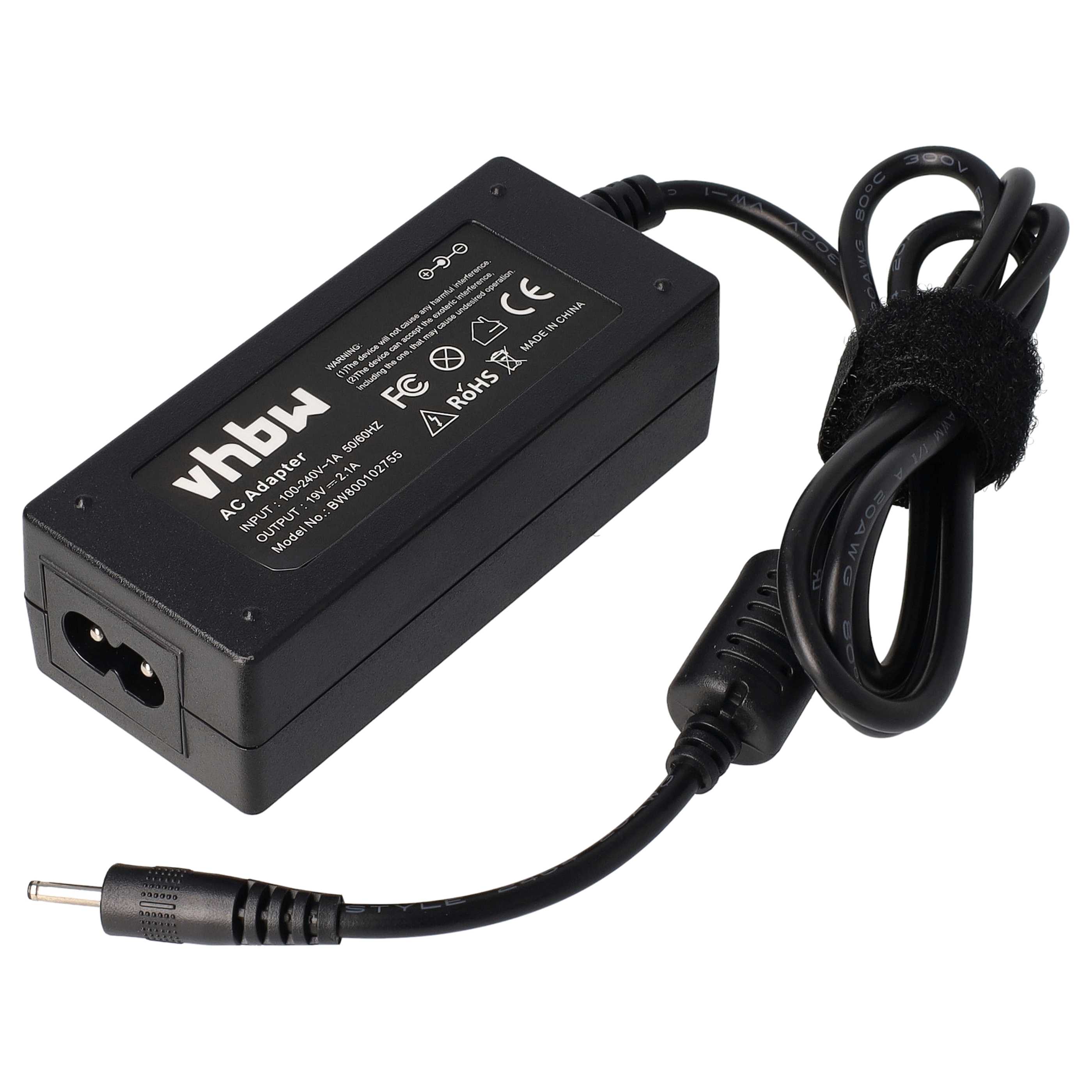 Mains Power Adapter replaces Asus AD6630, 90-XB02OAPW00100Q, ADP-40PH AB, ADP-40HH for AsusNotebook, 40 W