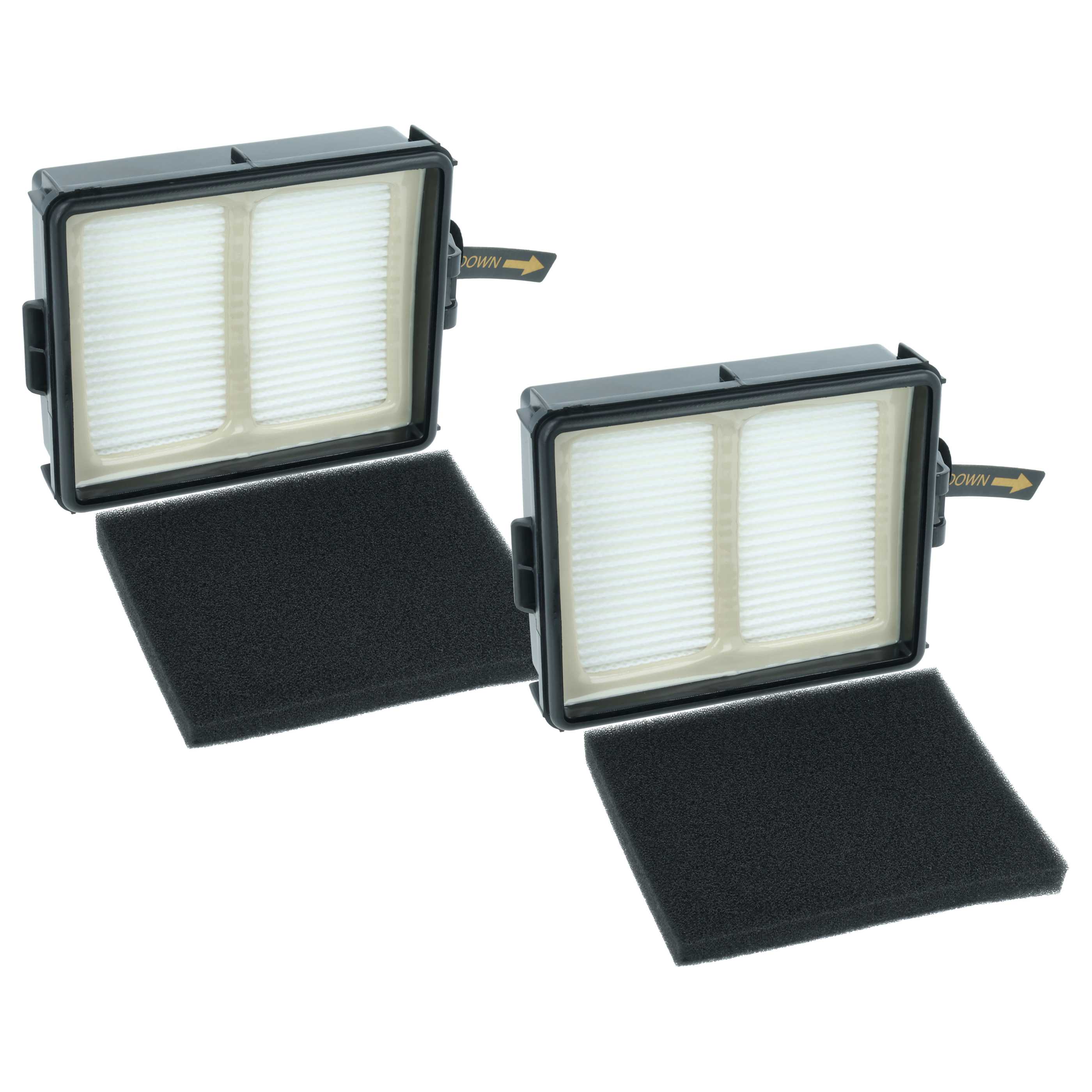 2x Filter replaces Shark XHFIW1000, XPRFIW1000 for Shark Vacuum Cleaner