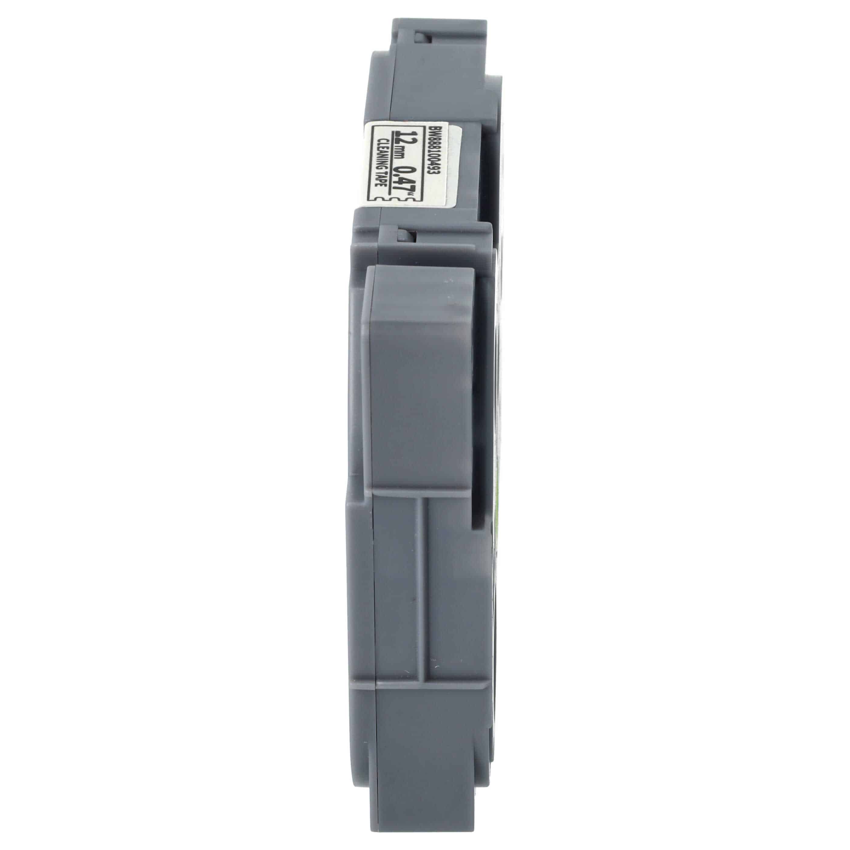 Druckkopf Reinigungskassette als Ersatz für Brother TZECL3 für Brother Beschriftungsgerät, 2,5m x 12mm