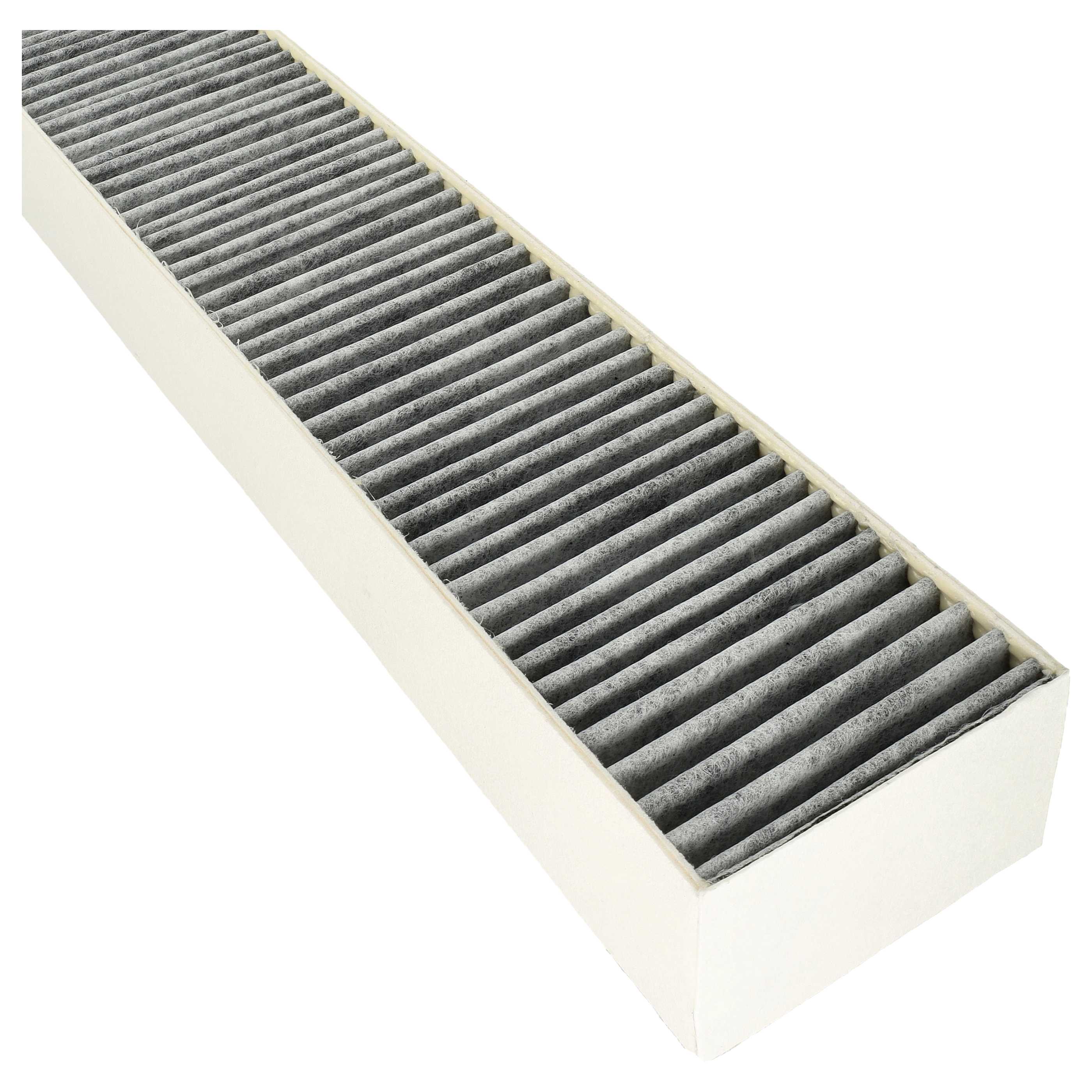 4x Filtres à charbon actif remplace Bosch 17000822, HEZ381700, 8720094250540, HEZ381500 pour hotte Bosch