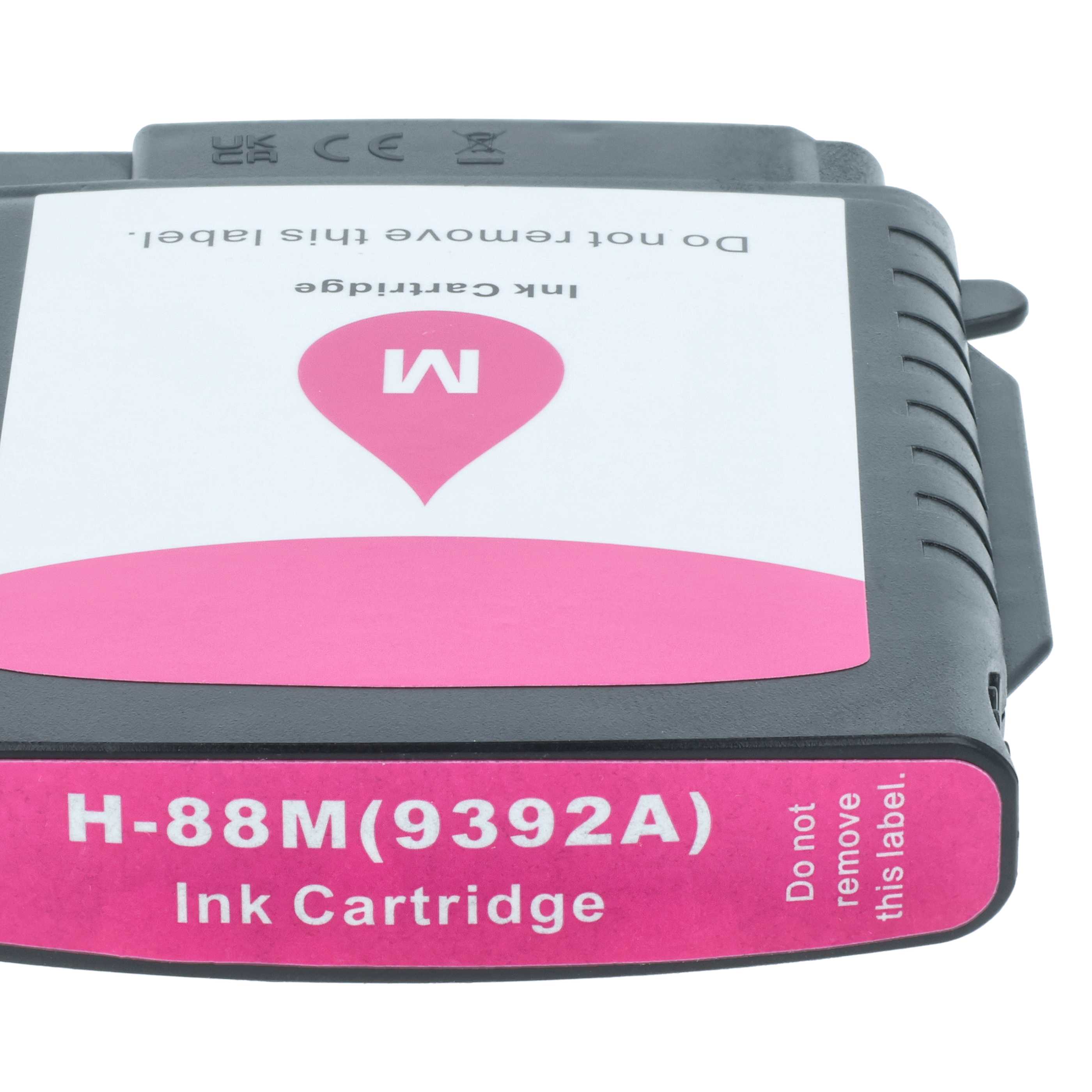Ink Cartridge Suitable for Officejet Pro HP Printer - Magenta 28 ml + Chip