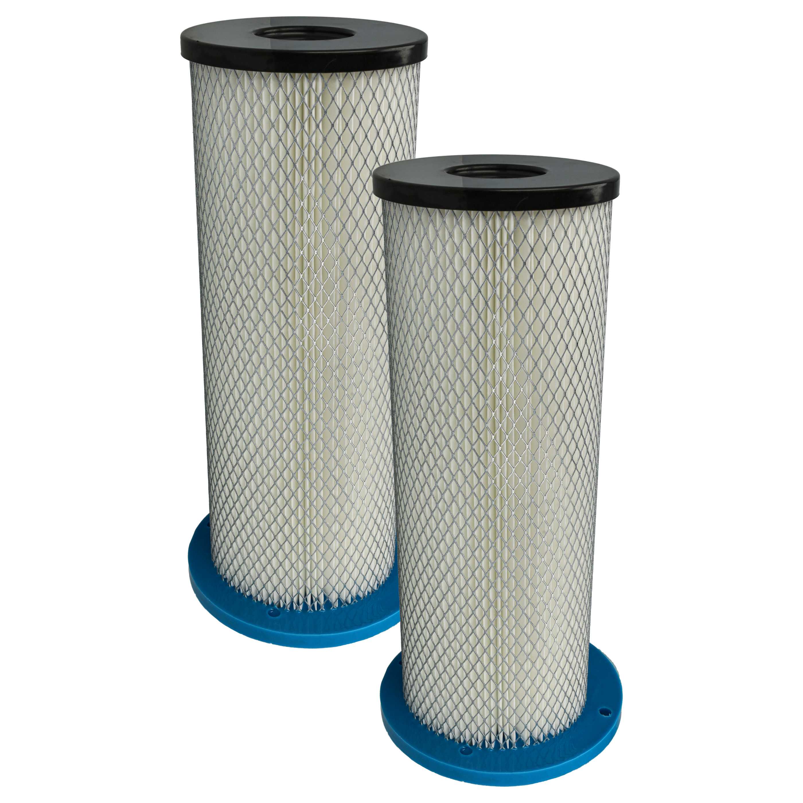 2x filtro reemplaza Pullman ASR972901HD009, 200700070, 20070070A para aspiradora - filtro Hepa - blanco / azul