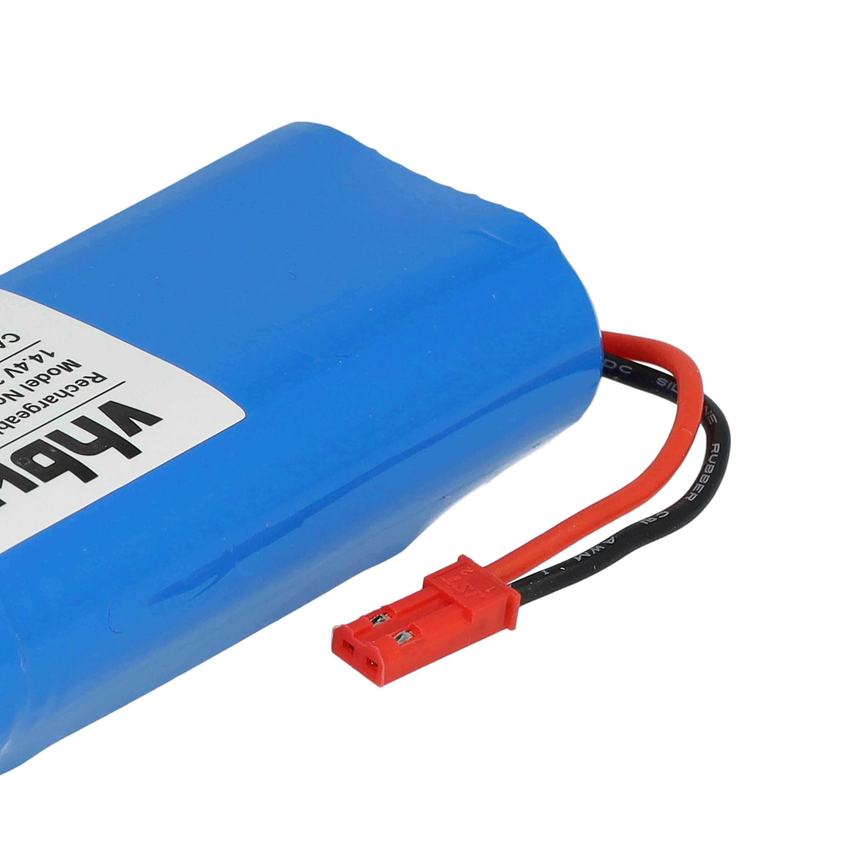 Batteria sostituisce iLife Ay-18650B4, 18650B4-4S1P-AGX-2 per aspirapolvere iLife - 3000mAh 14,4V Li-Ion