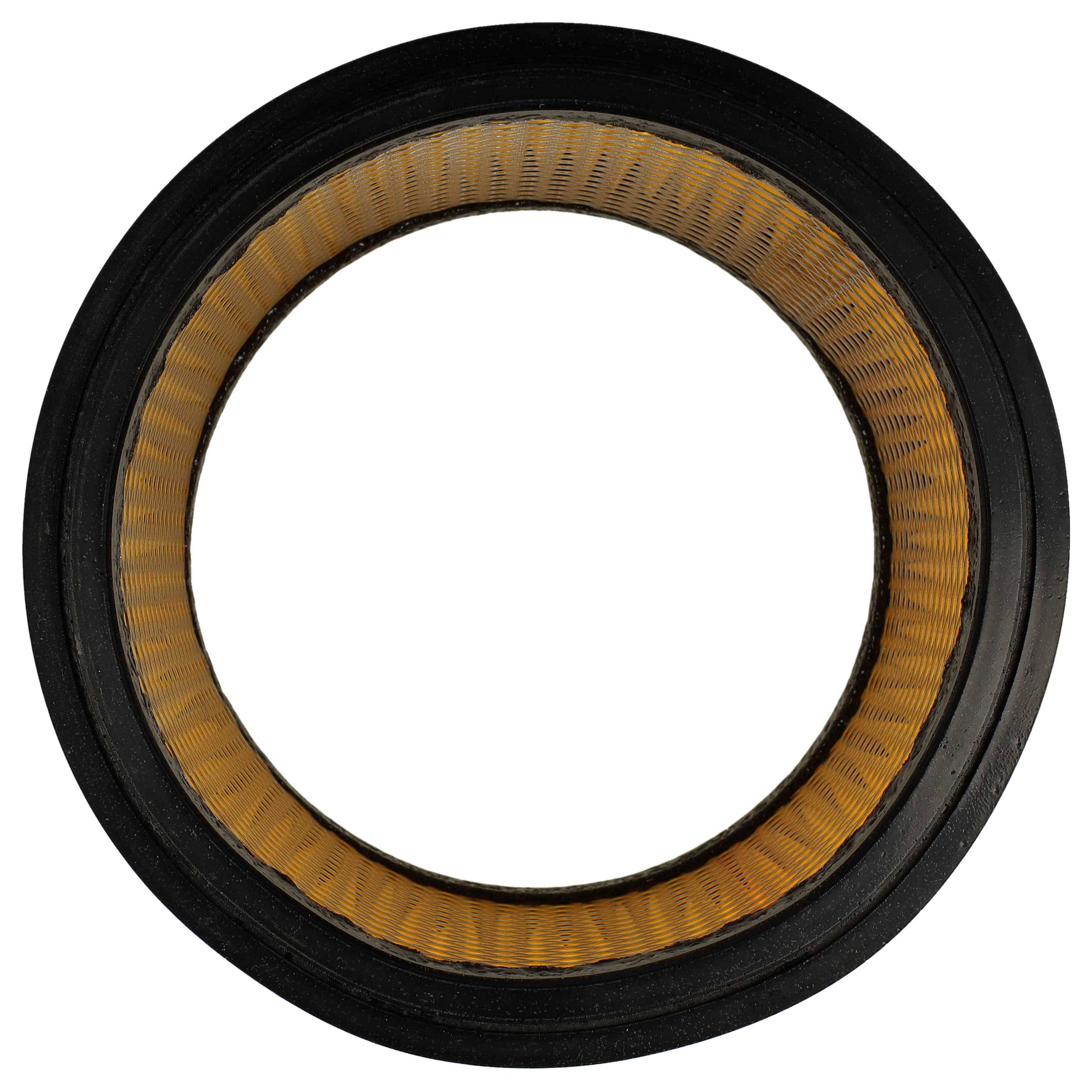 8x Filtercartridge filter replaces Einhell 23.421.75, 23.421.67 for Ozito Vacuum Cleaner, black / yellow