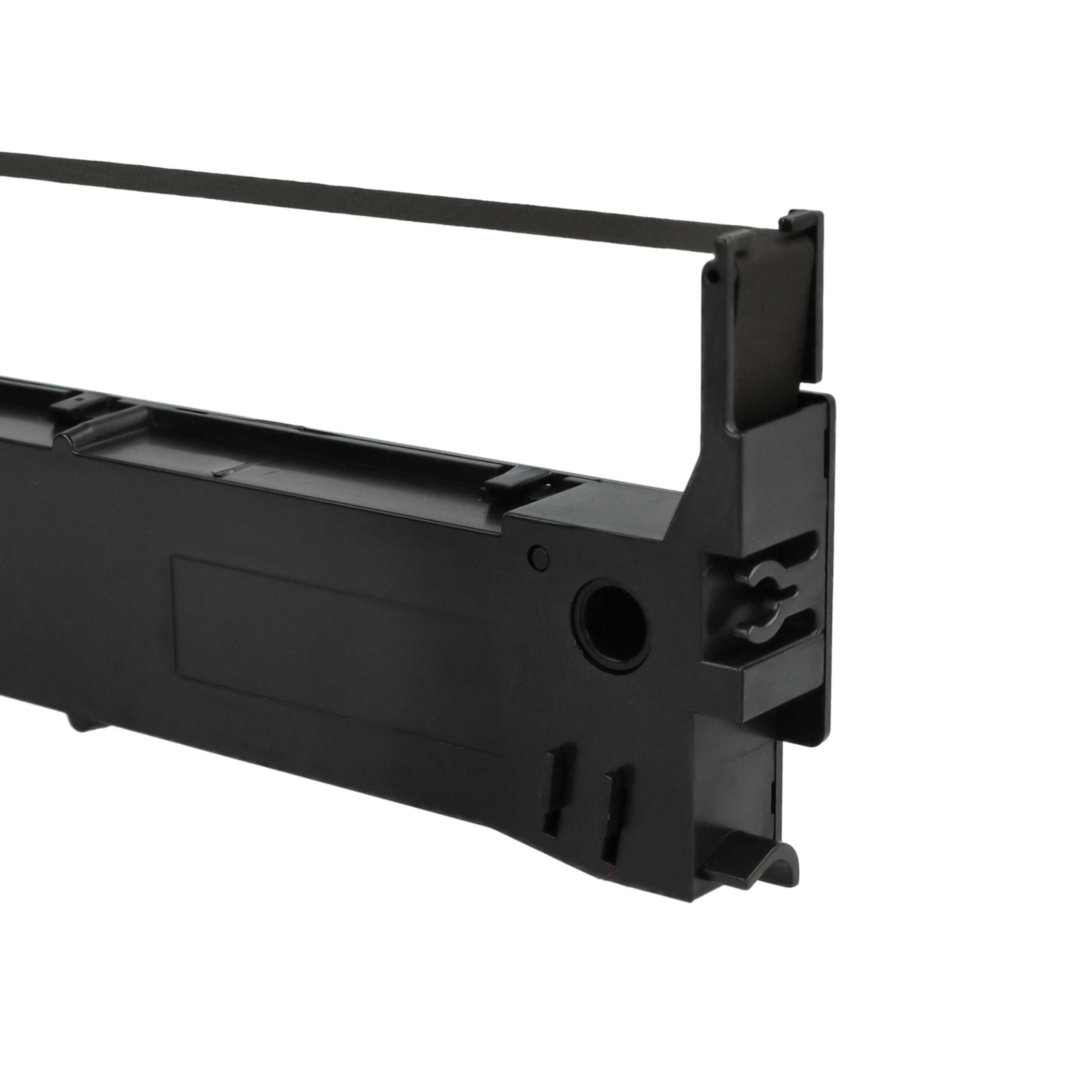 5x Ink Ribbon replaces Epson C13S015637 for Dot Matrix, Receipt Printer - Black