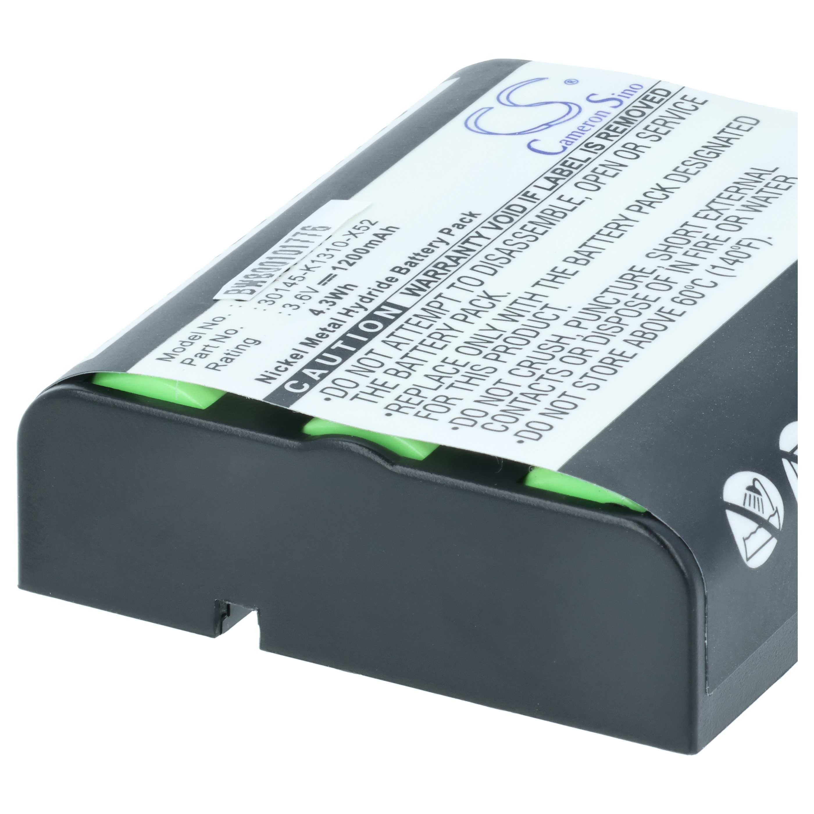Batterie remplace Siemens 30145-K1310-X52 pour téléphone Telekom / T-Sinus - 1200mAh 3,6V NiMH