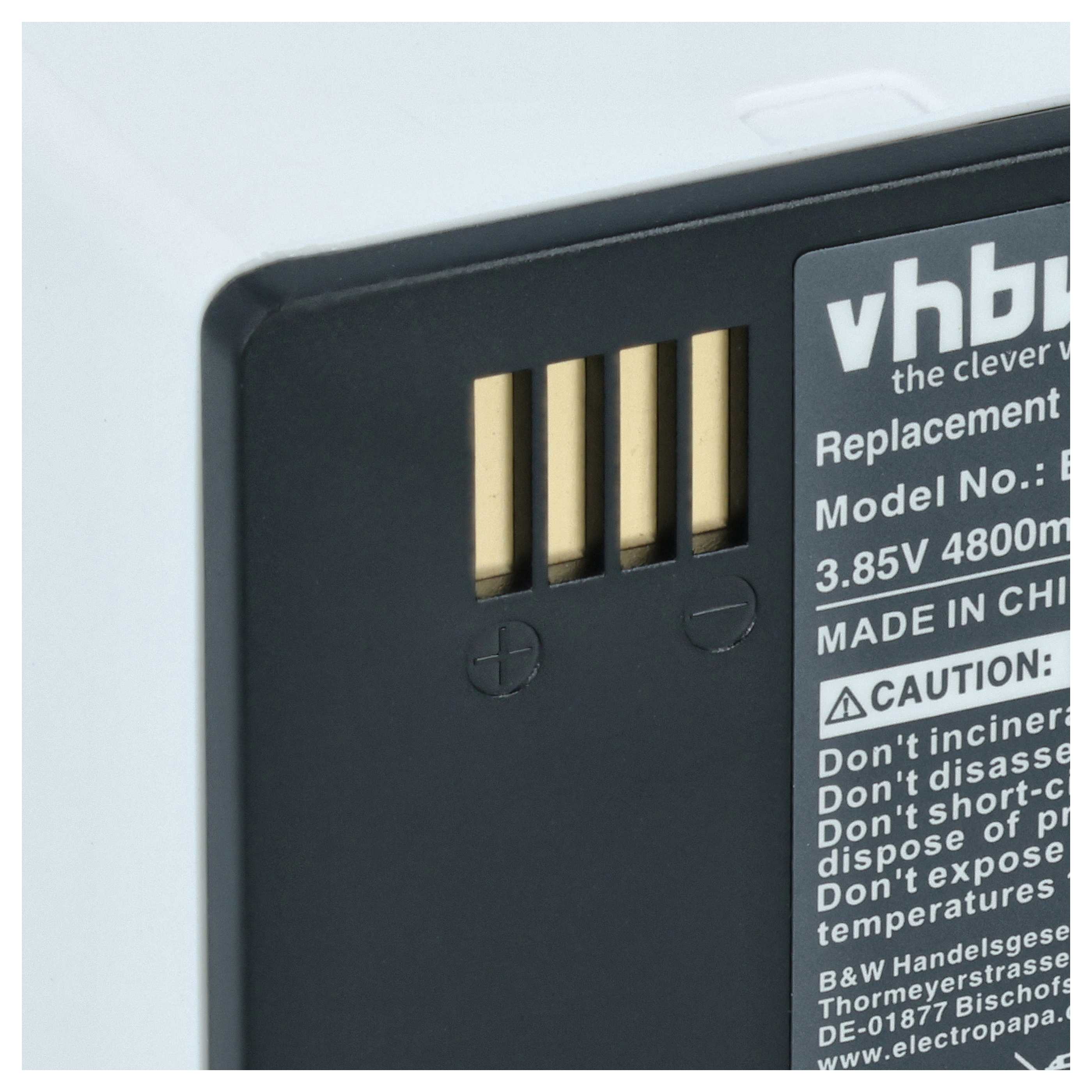 Knopfkamera-Akku (2 Stück) als Ersatz für Arlo 308-1070-01, 308-10069-01 für Arlo - 4800mAh 3,85V Li-Polymer