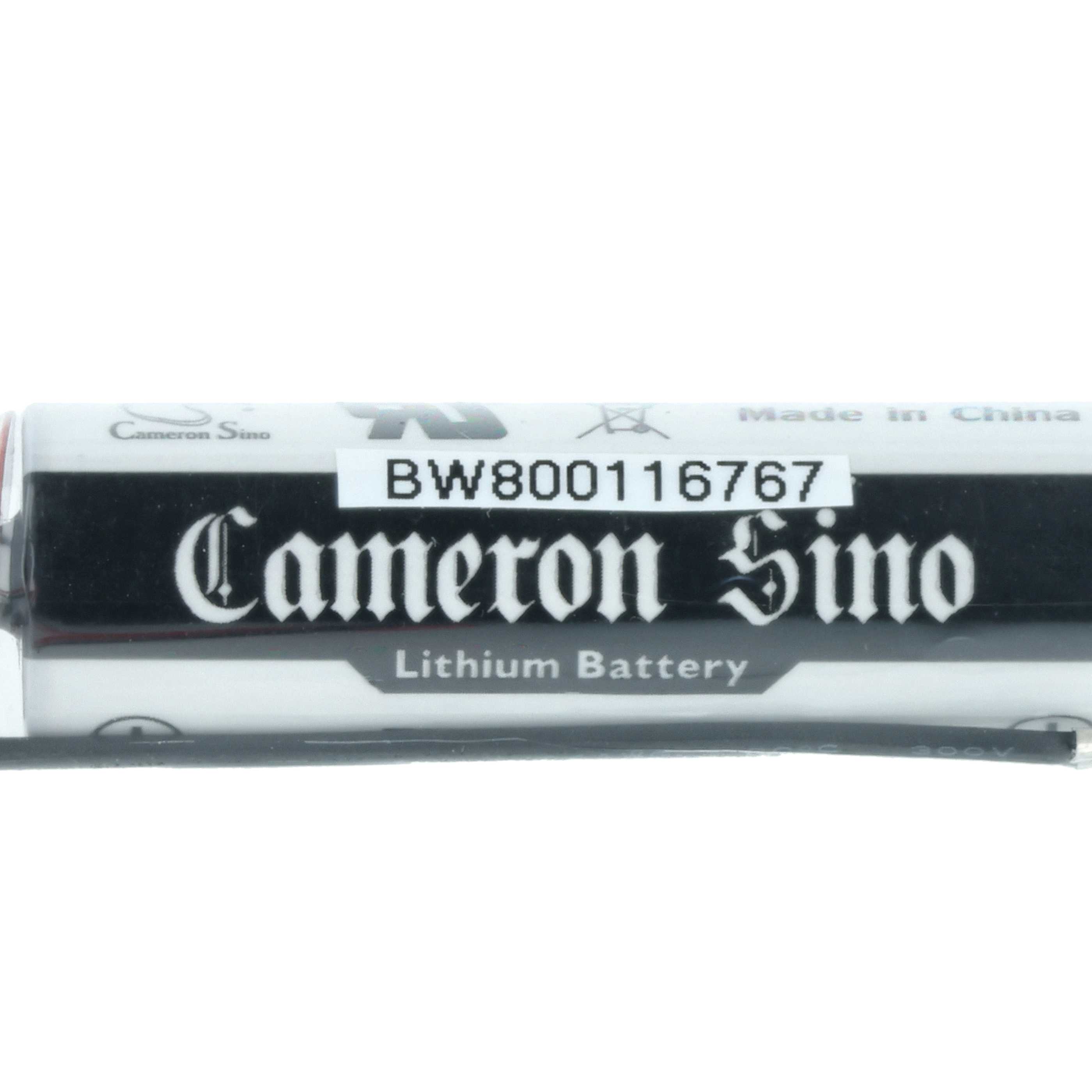 Industrial Controller Battery replaces Toshiba ER6V, 479348-1 - 2000mAh 3.6V Li-MnO2
