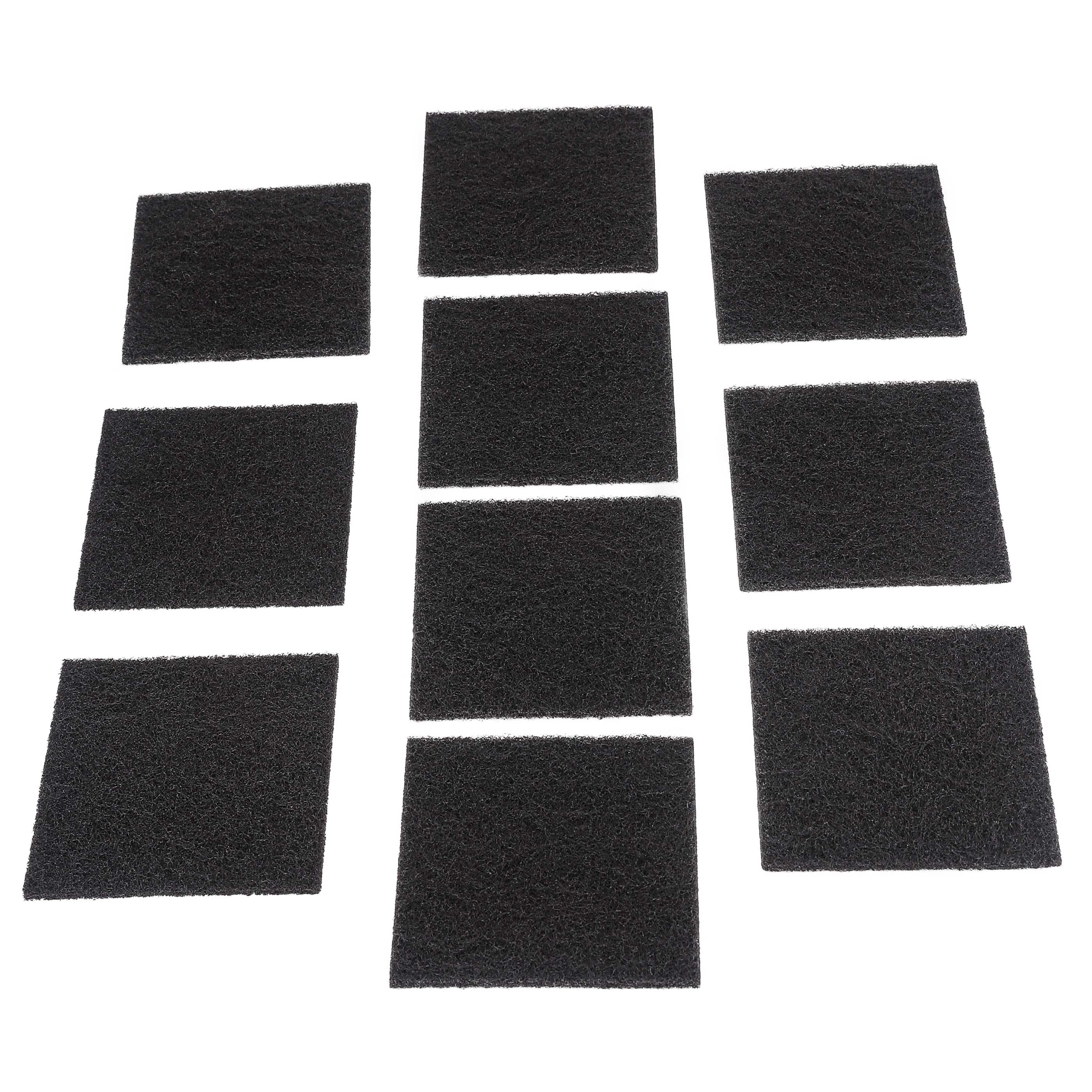 10x Activated Carbon Filter replaces HMF 3789 for HMF Food Bin, Waste Caddy - 12.5 x 12.5 x 0.5 cm