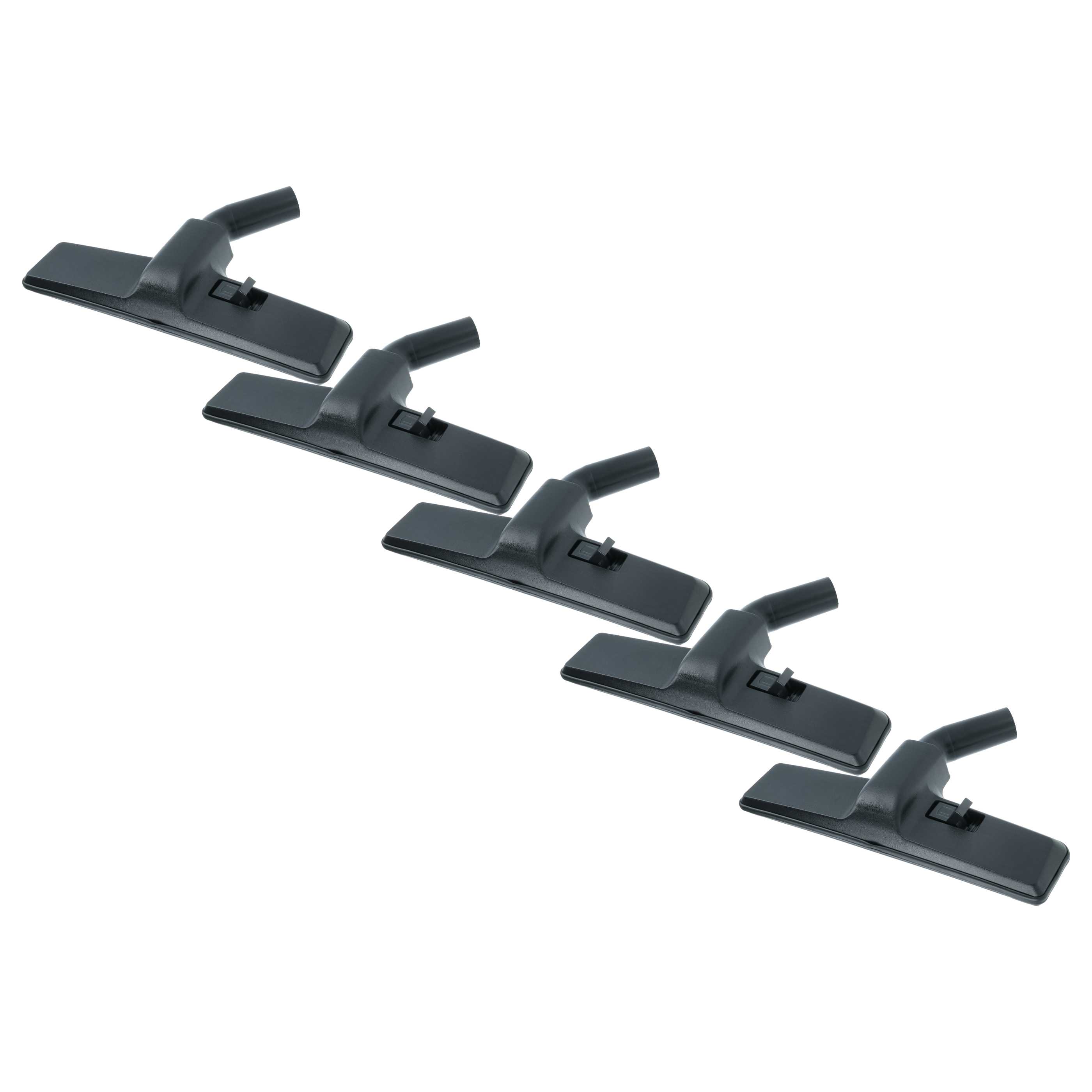 5x Vacuum Cleaner Floor Nozzle for Hitachi CV-300 P, CV-100, CV-145, CV-160 , 32 mm Connection, 20cm