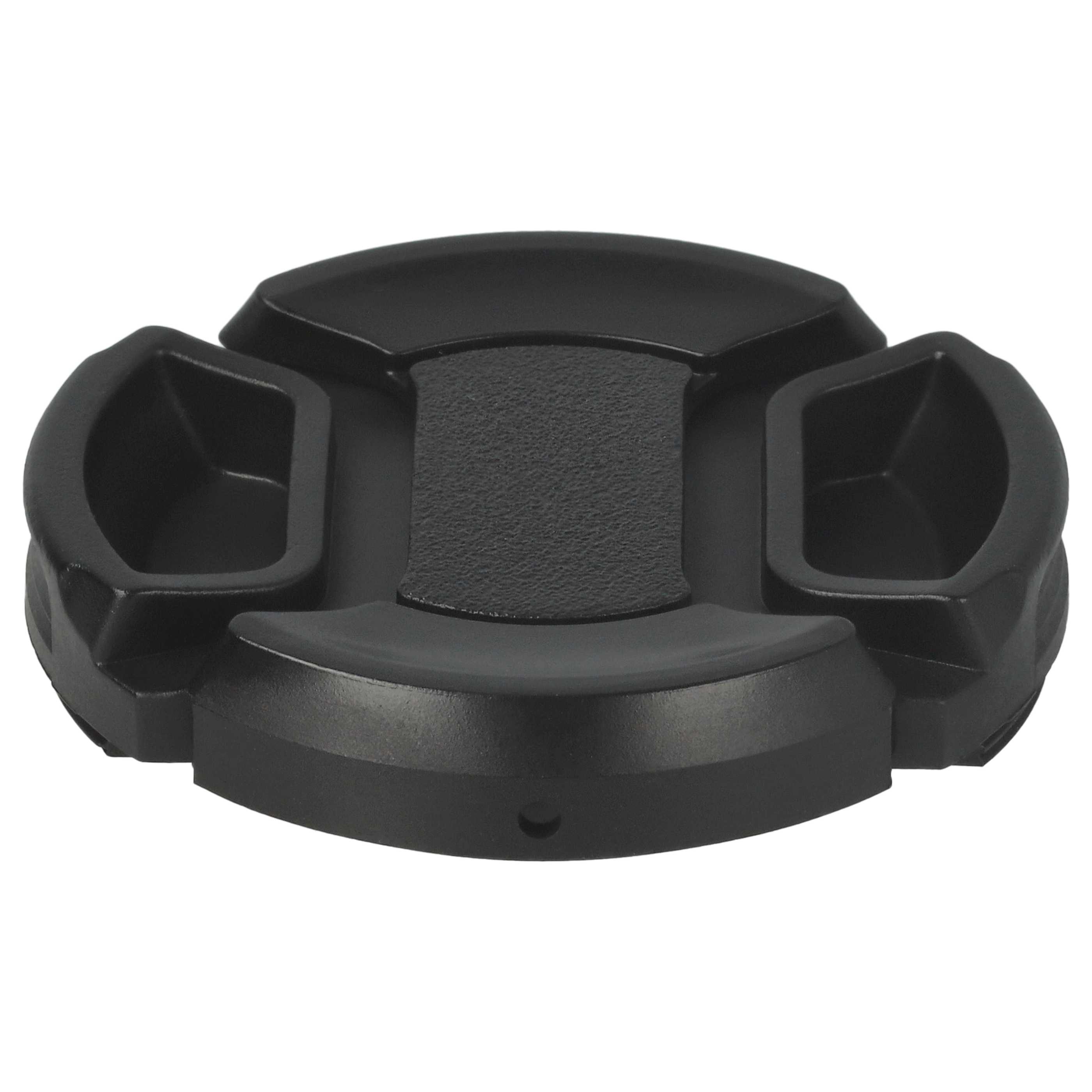 Bouchon d'objectif 40,5 mm - Prise centrée, plastique, noir