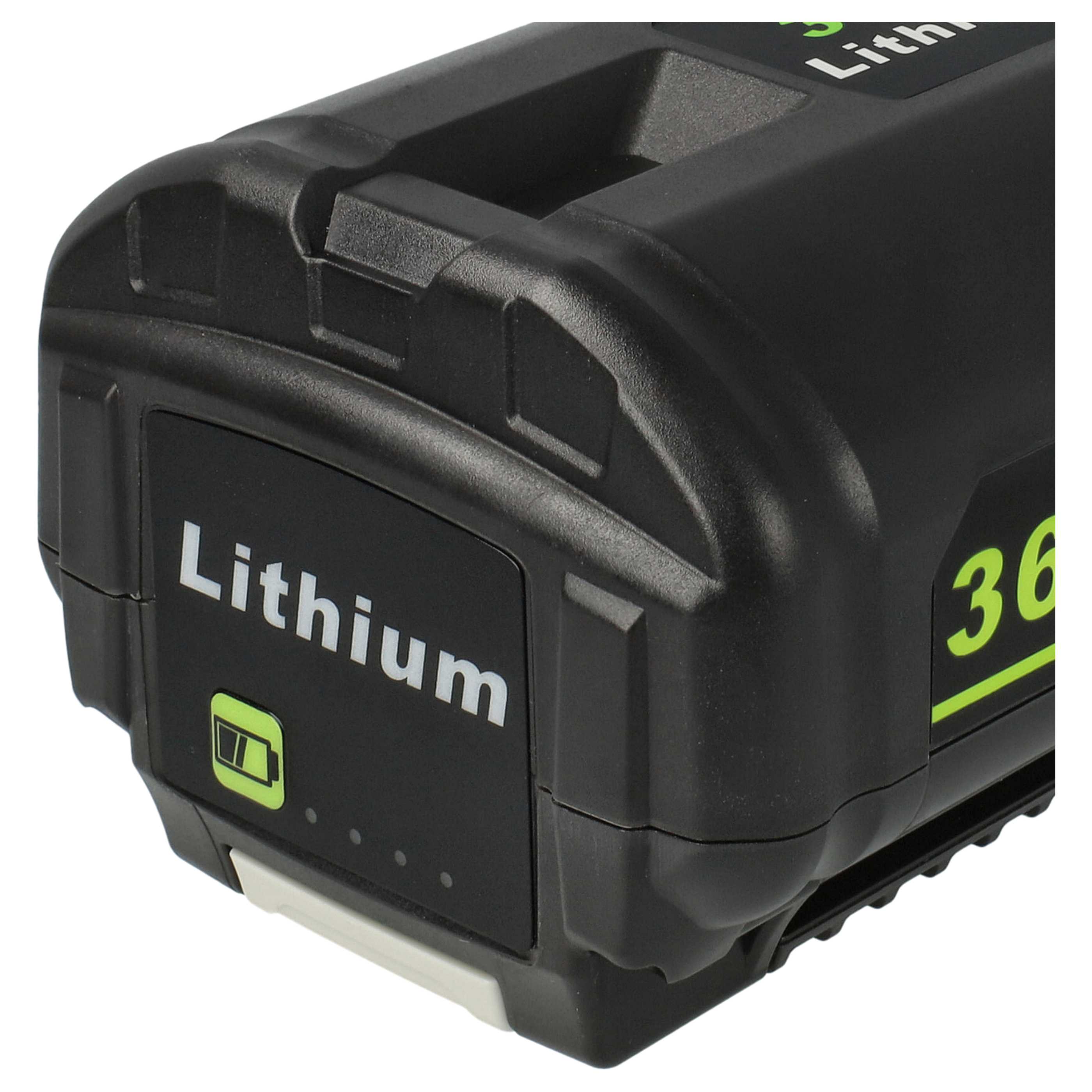 3x Batteria sostituisce Ryobi BPL3626, BPL3626D, BPL3640, BPL3640D, 5133002166 per attrezzo - 5Ah 36V Li-Ion