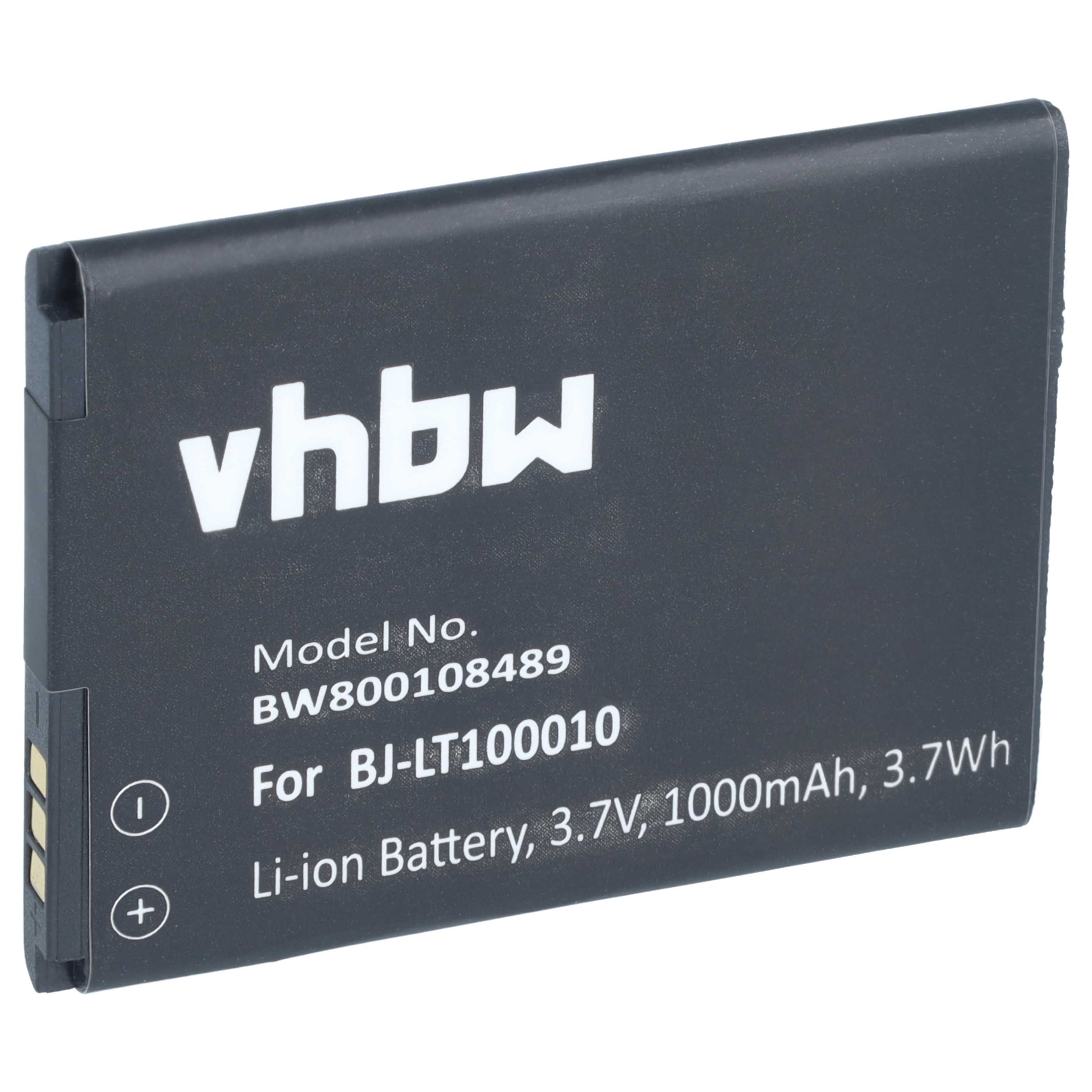 Batterie remplace BJ-LT100010 téléphone portable Panasonic - 1000mAh 3,7V Li-ion