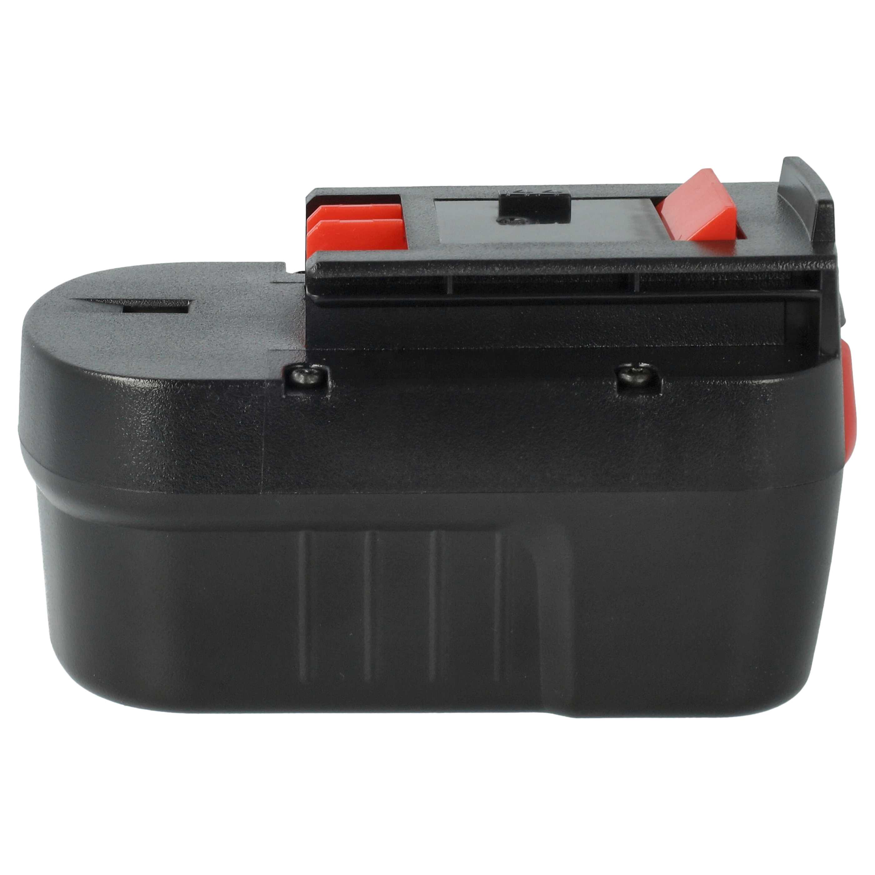 3x Battery replaces Black & Decker A14, 499936-34, 499936-35 Electric Power Tool - 3000 mAh, 14.4 V, NiMH
