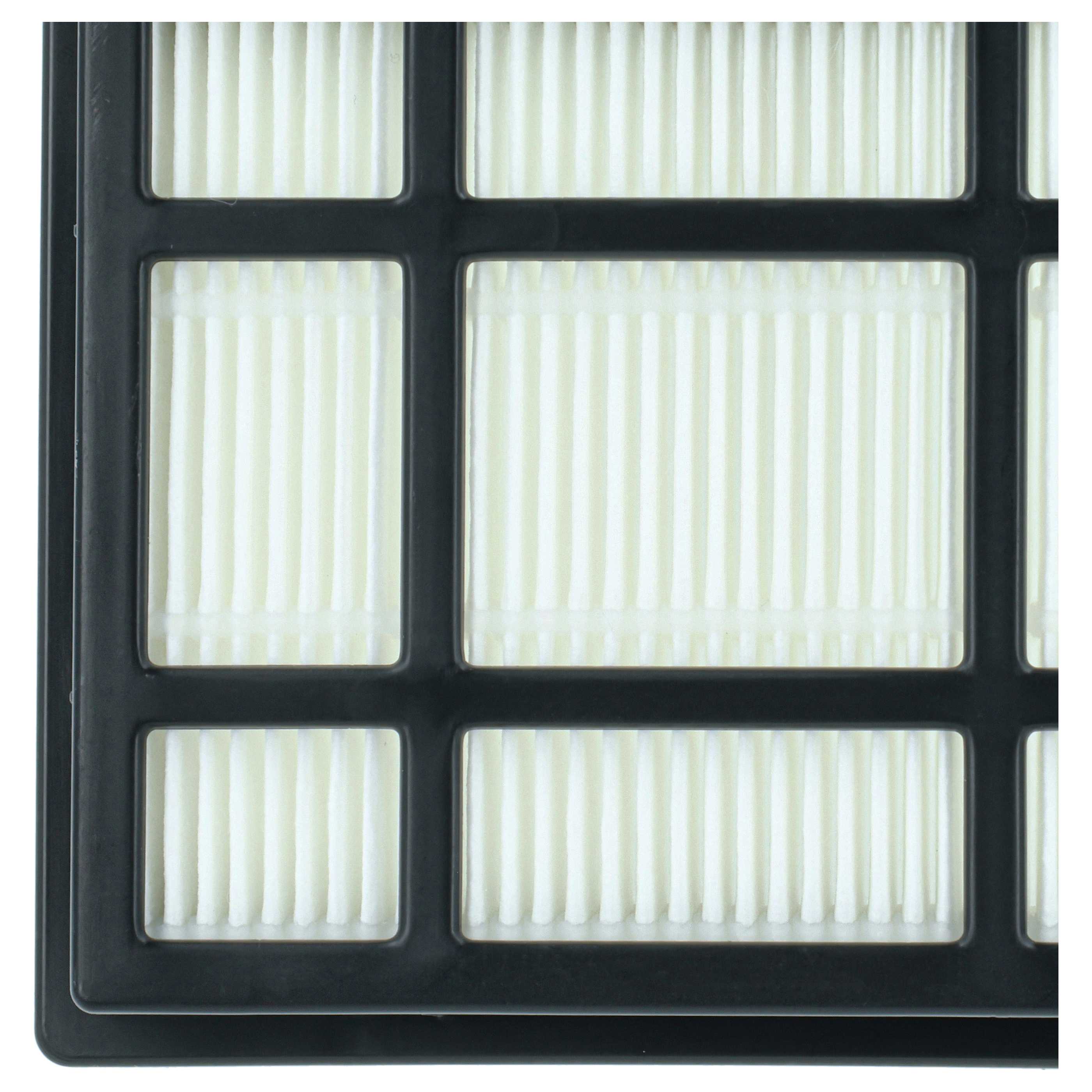 2x Filter replaces Nilfisk 107414332 for Nilfisk Vacuum Cleaner, filter class H13