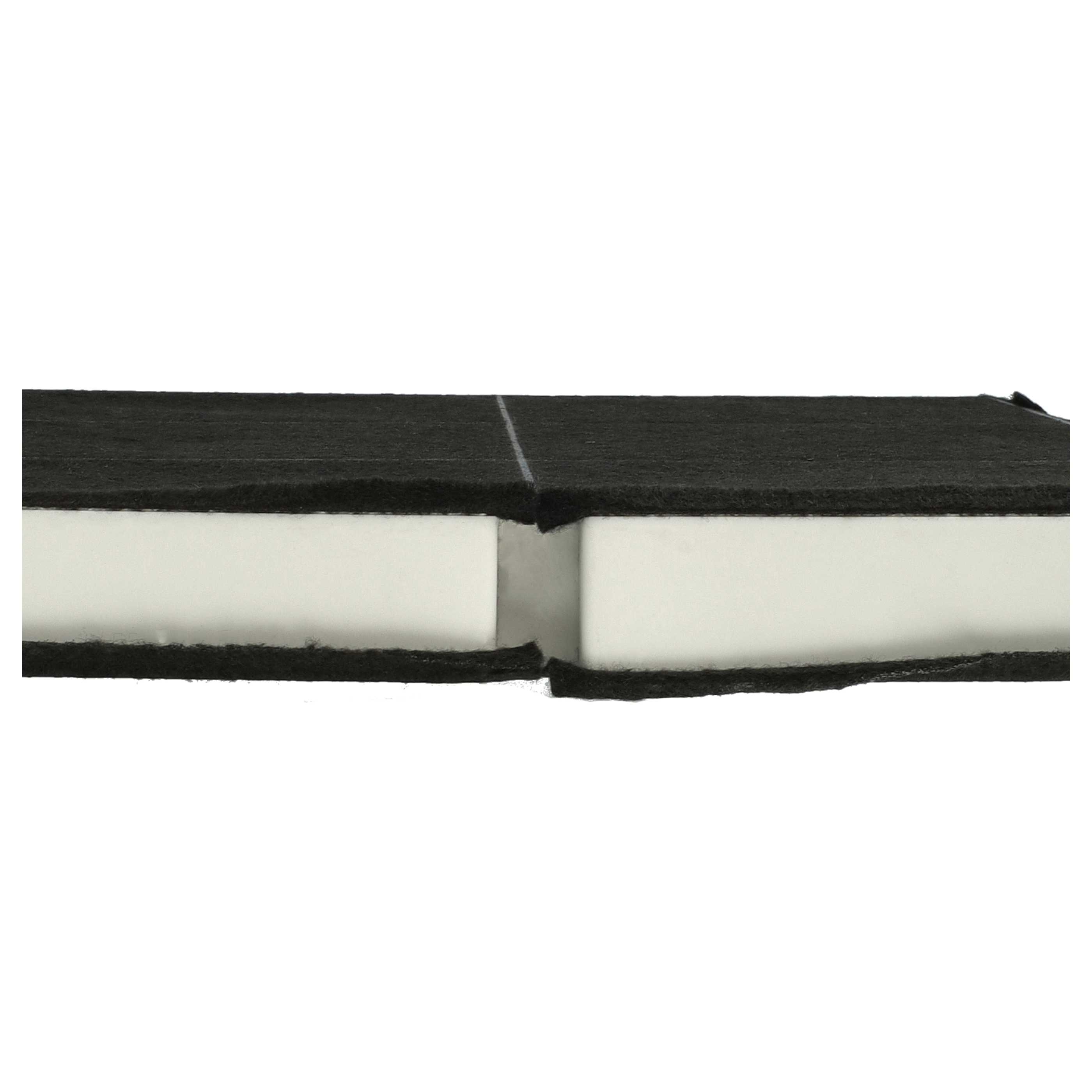 4x Filtres à charbon actif remplace Bosch DHZ5135 pour hotte Bosch