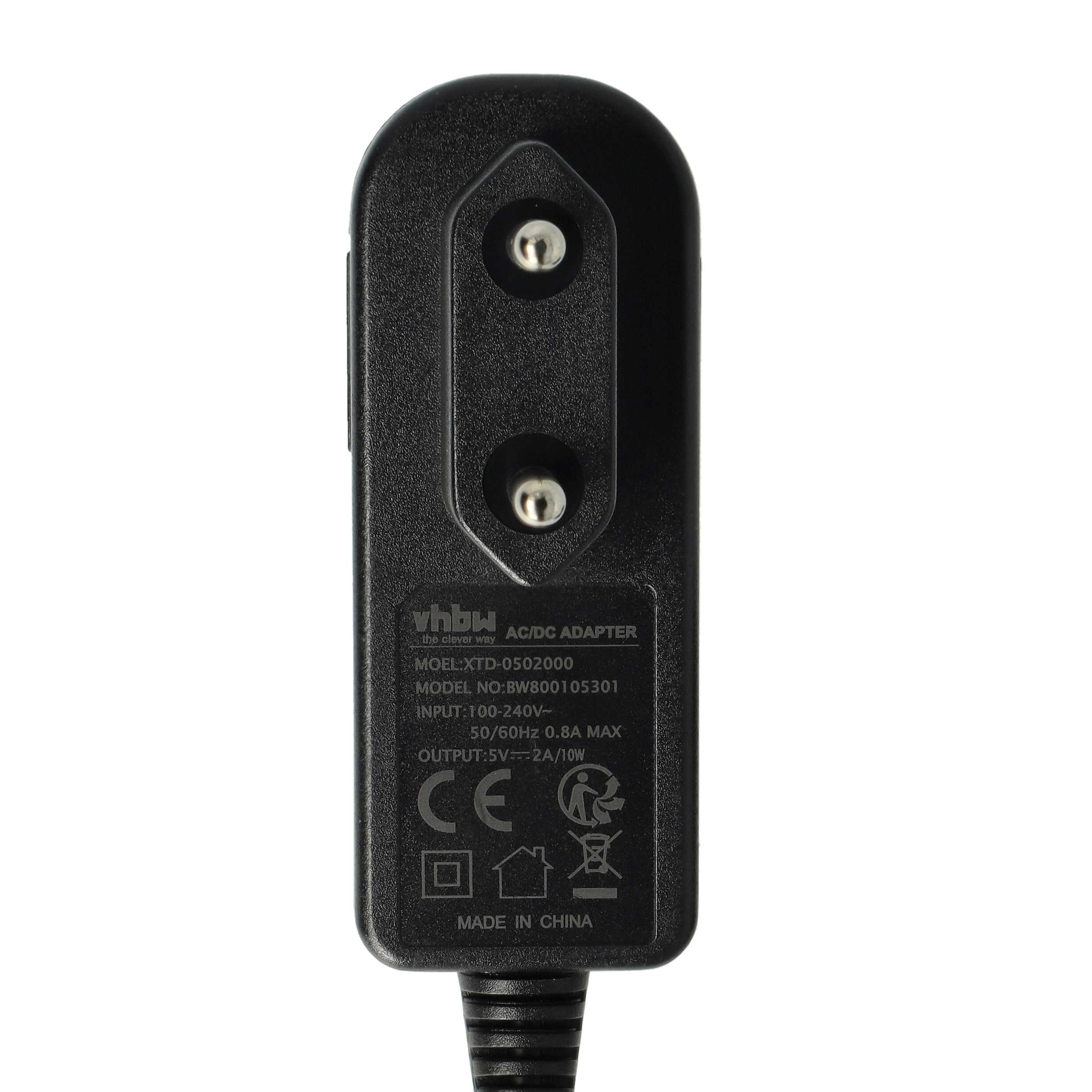 Universal Mini USB Charger suitable for Electric Devices - 2.0 A / 5 V