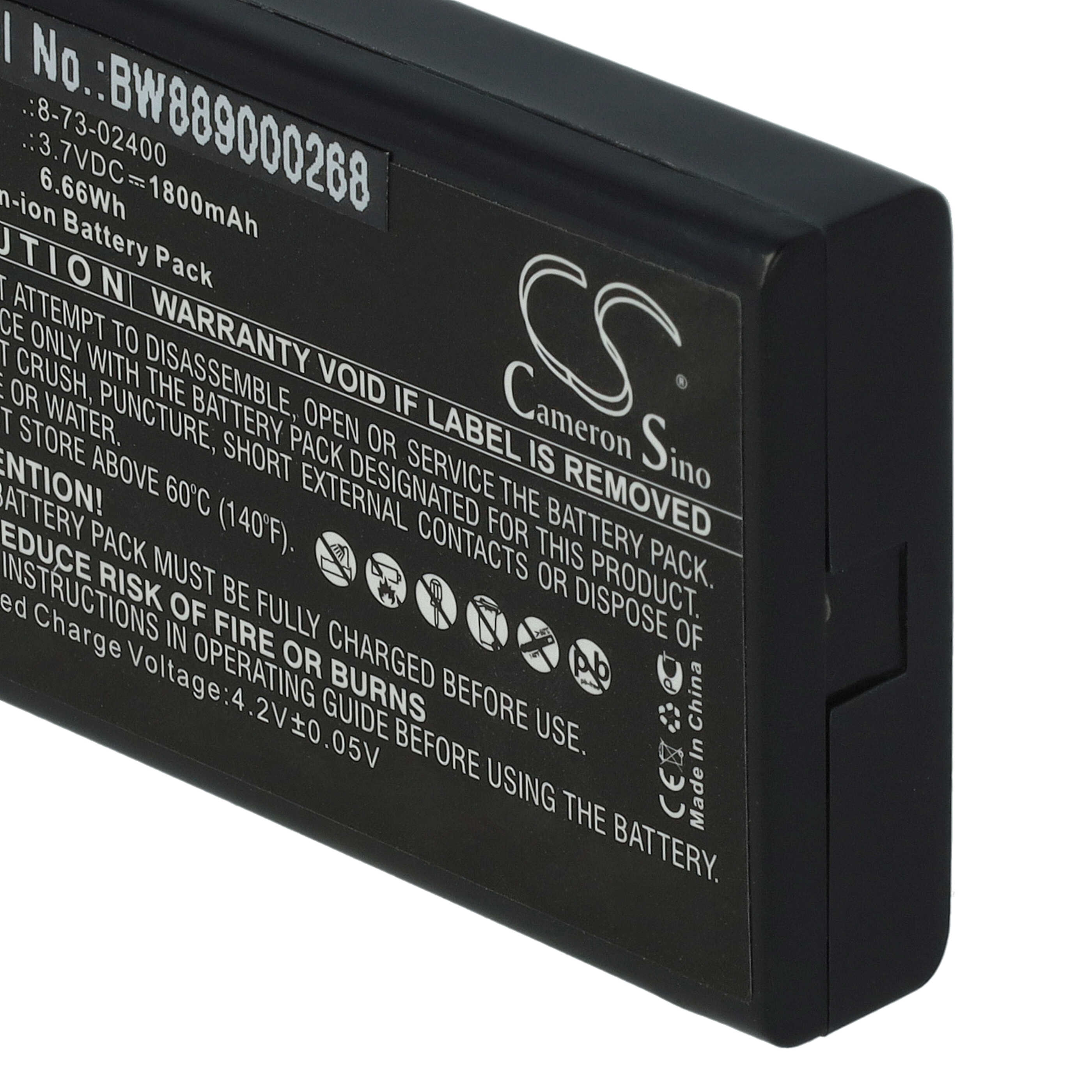 Akumulator zamiennik Maico 74101501, MAI-721-4 - 1800 mAh 3,7 V Li-Ion