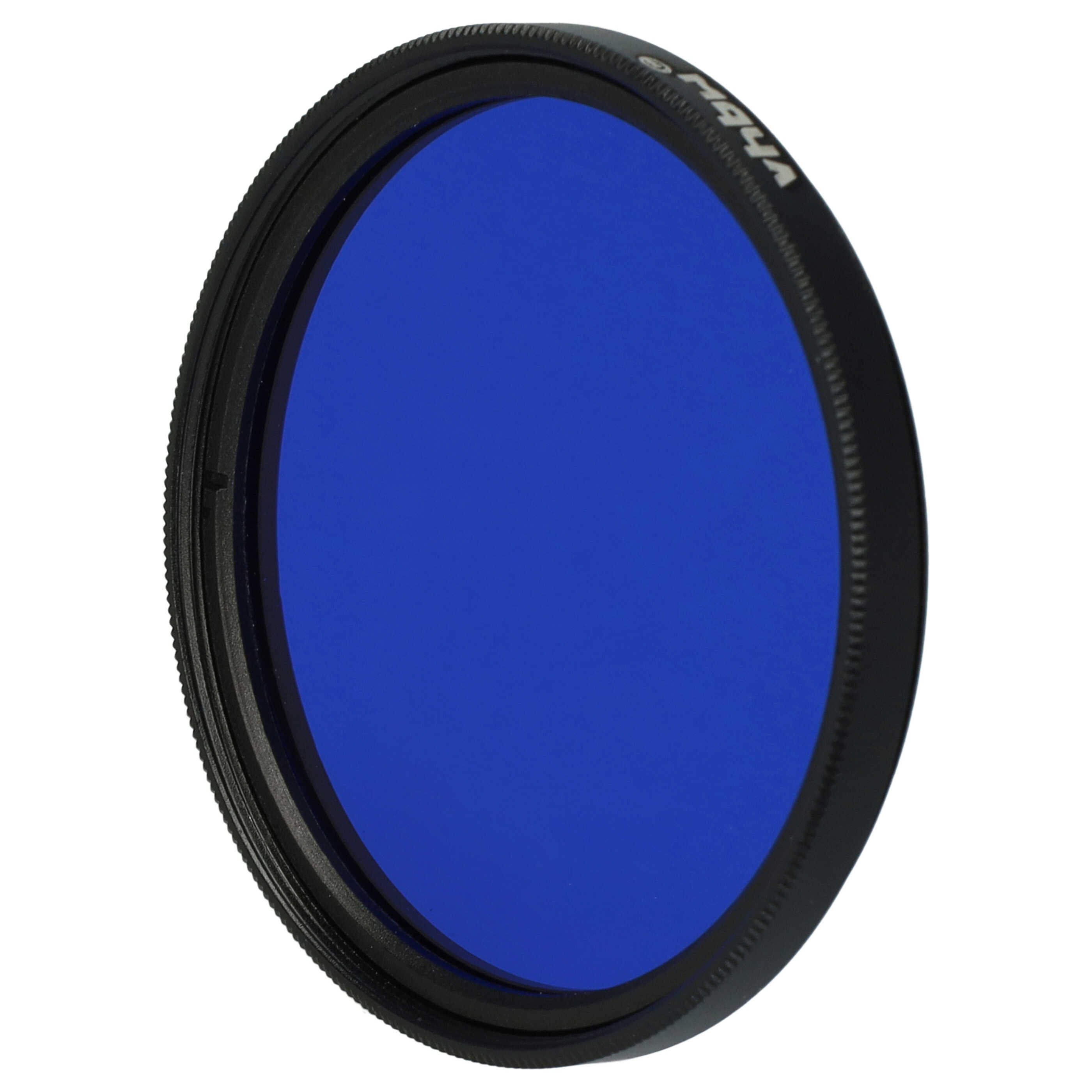 Filtr fotograficzny na obiektywy z gwintem 49 mm - filtr niebieski