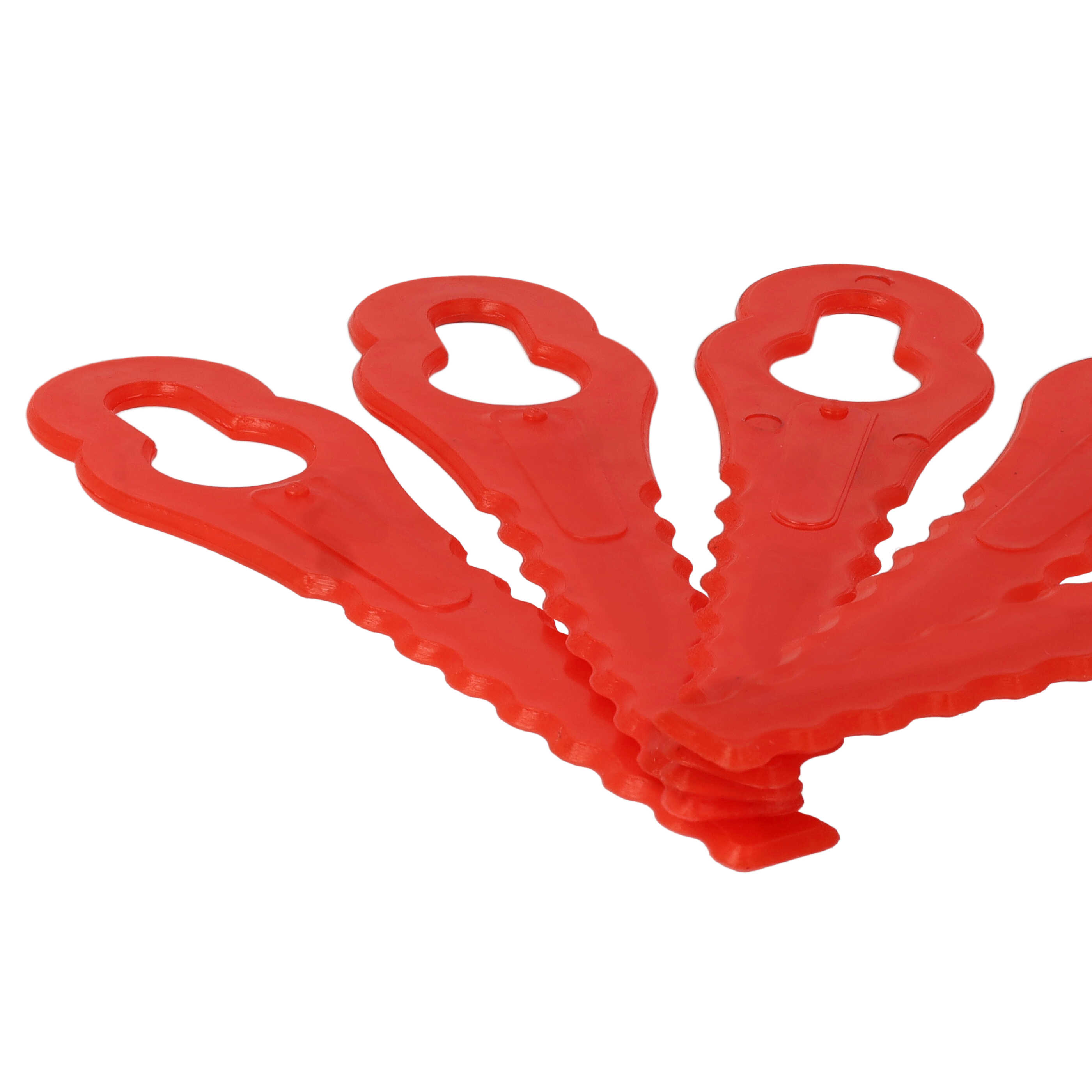 10x Exchange Blade replaces Güde 58586 Cordless Strimmerplasticred