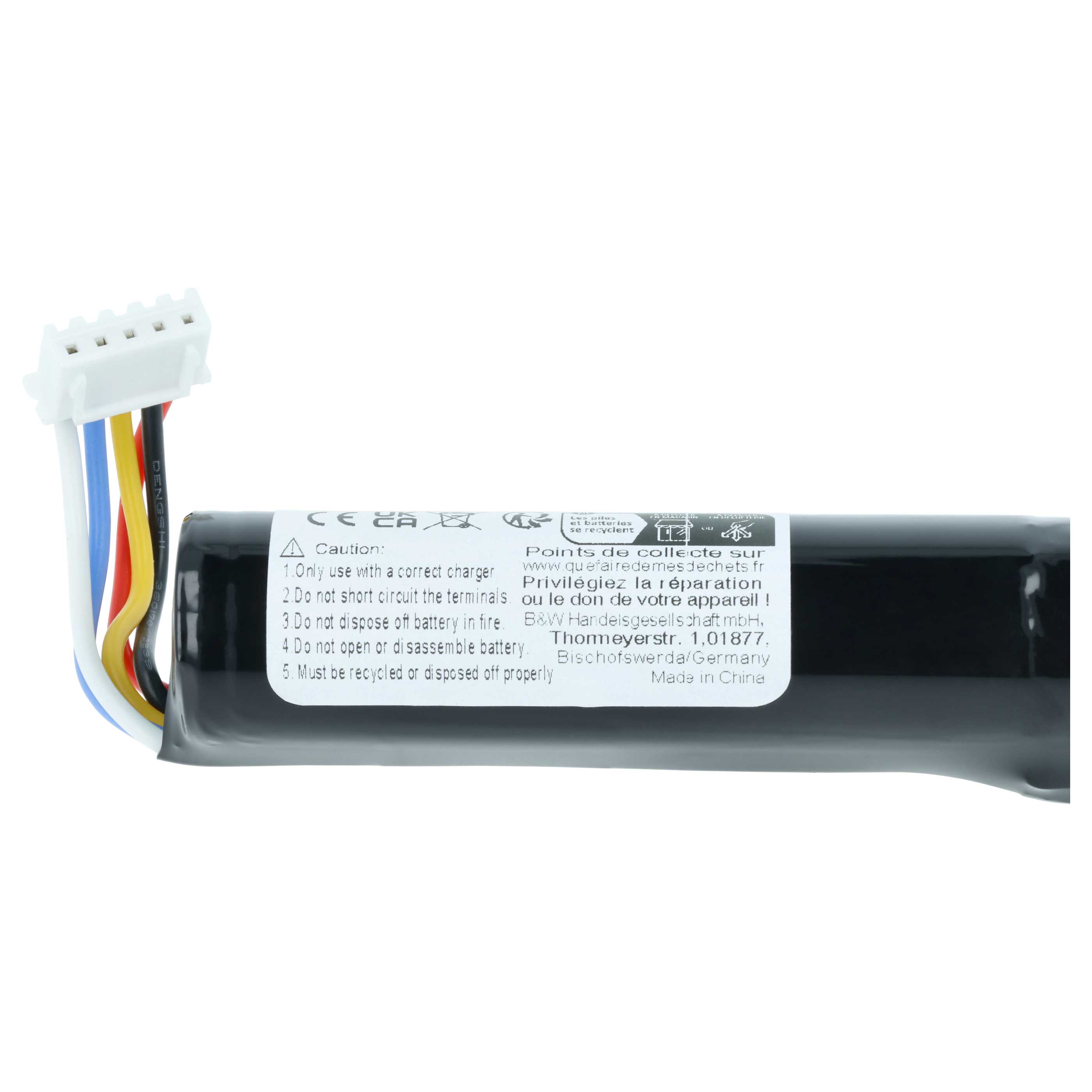 Batteria sostituisce Bang & Olufsen J406/ICR18650NH-2S per altoparlanti - 3400mAh 7,4V Li-Ion