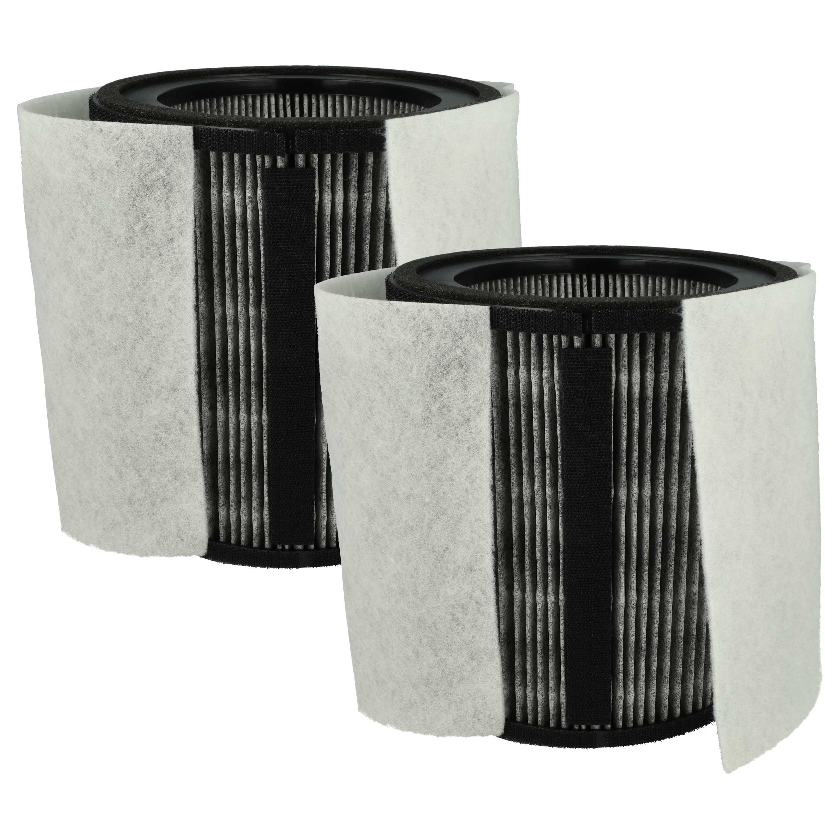 2x Filtro HEPA sostituisce Leifheit / Soehnle 68107, 5028252599863 per purificatore d'aria 