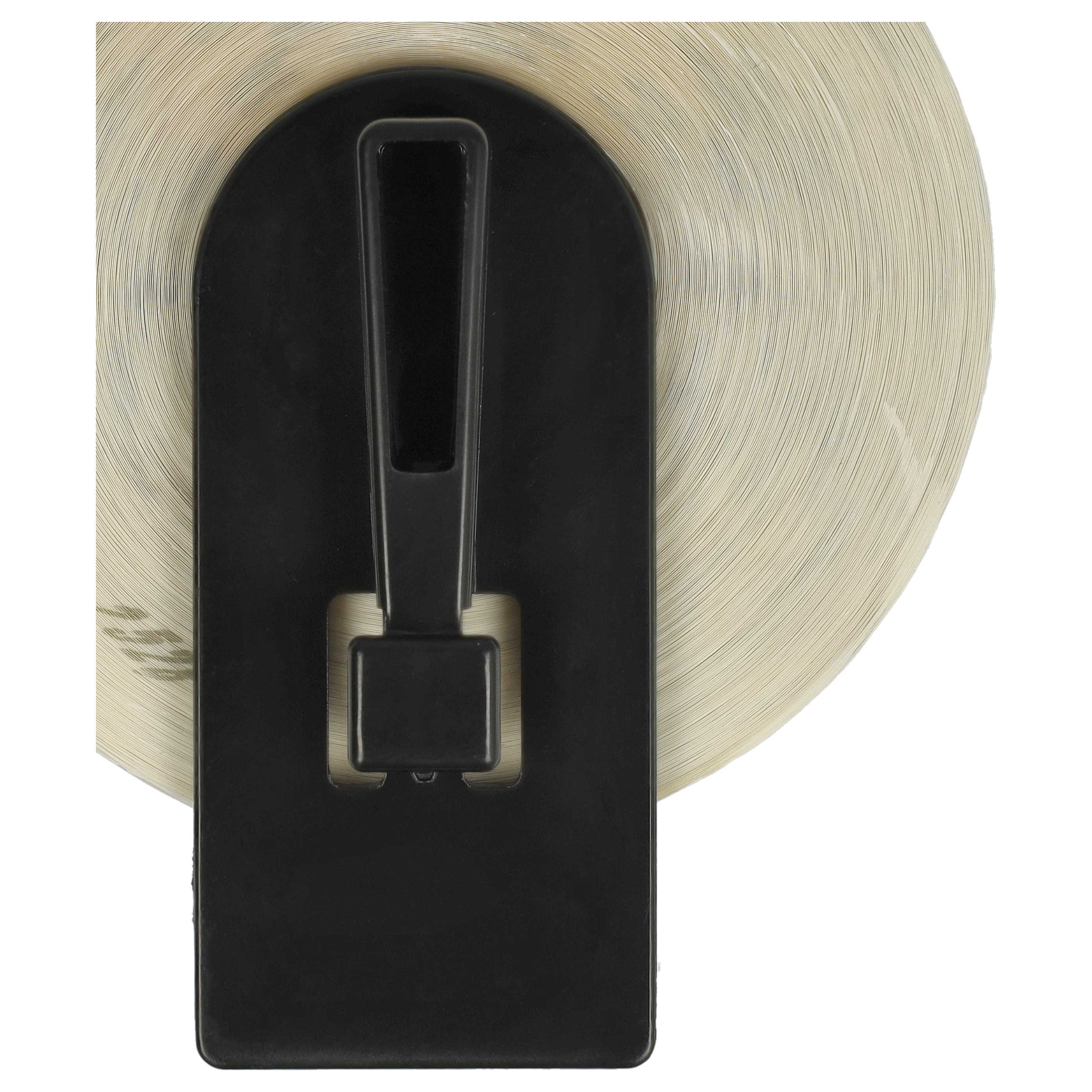 5x Label Roll replaces Brother DK-44605 Labeller - Self-Adhesive 62 mm x 30.48 m + Holder