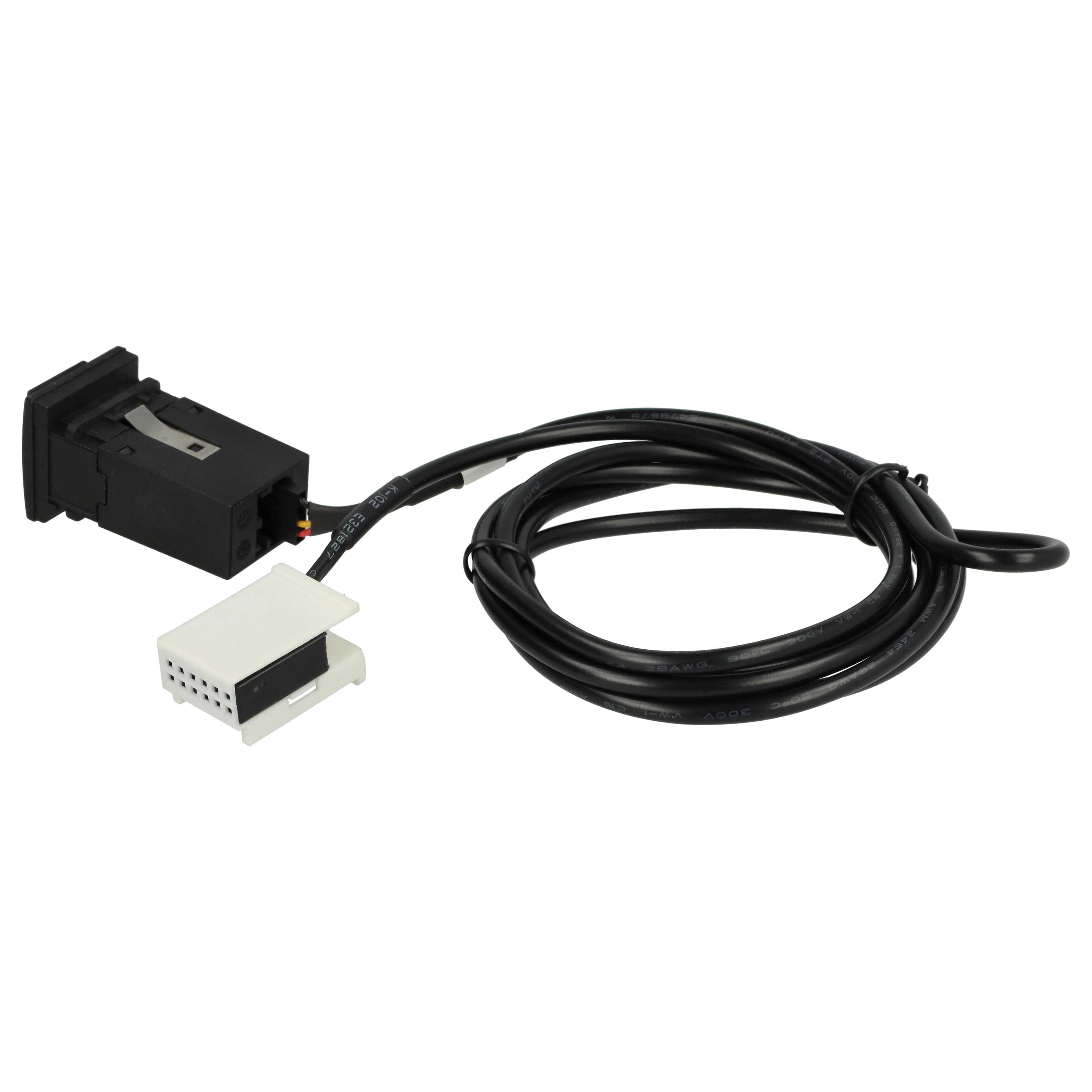 AUX Audio Adapter Cable for VW, Audi Seat Skoda VW RNS310 Car Radio etc. - 120cm