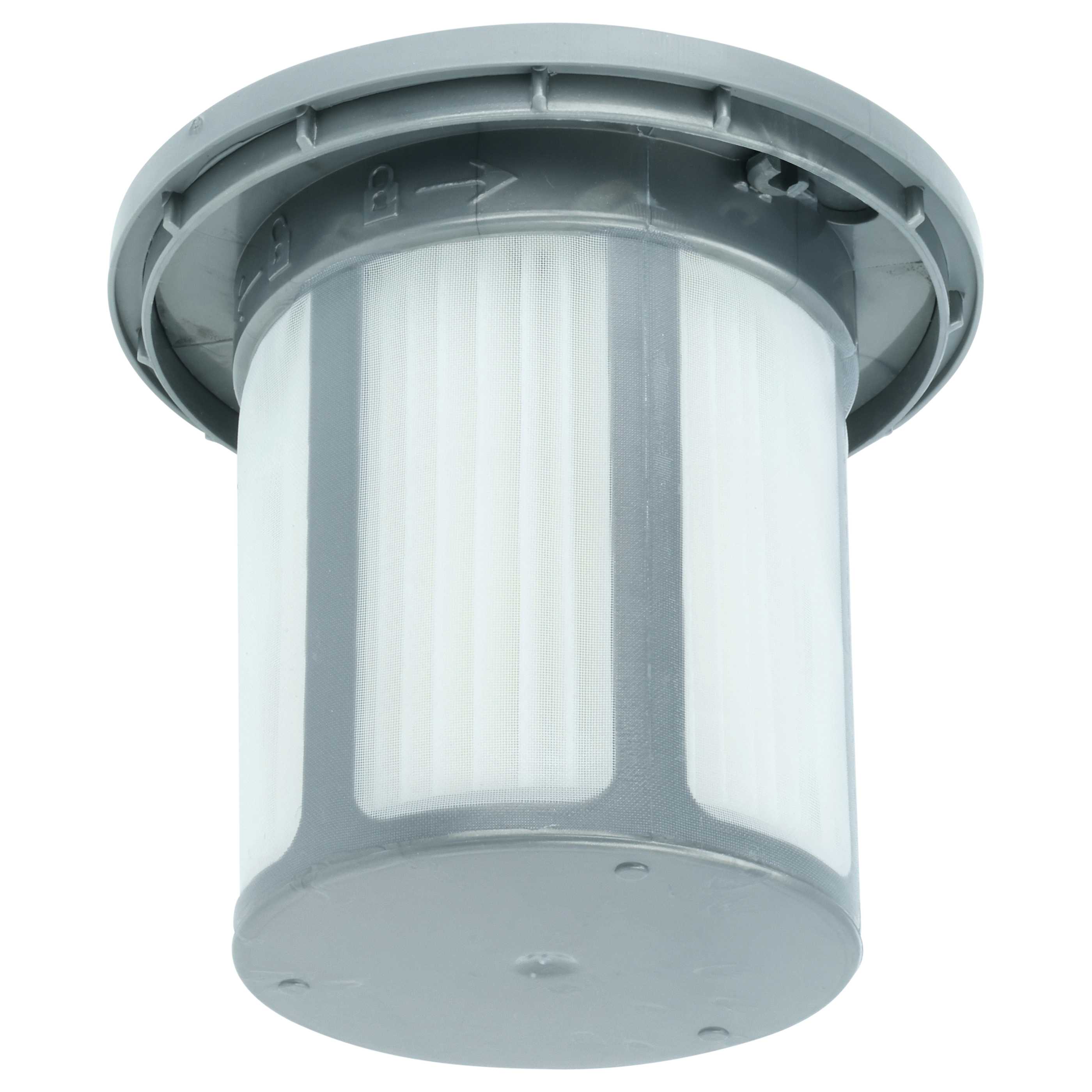 Filter replaces Bosch 12033215 for Vacuum Cleaner, white / grey