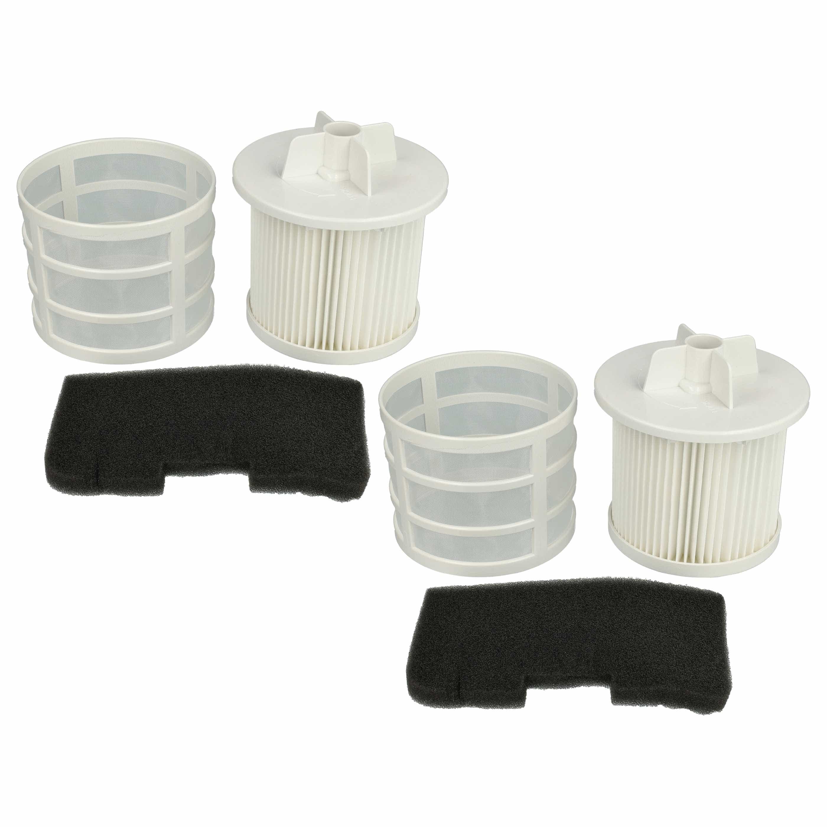 2x Filter Set replaces Hoover 35601328, U66 for Hoover Vacuum Cleaner - Vacuum Cleaner Filter Set