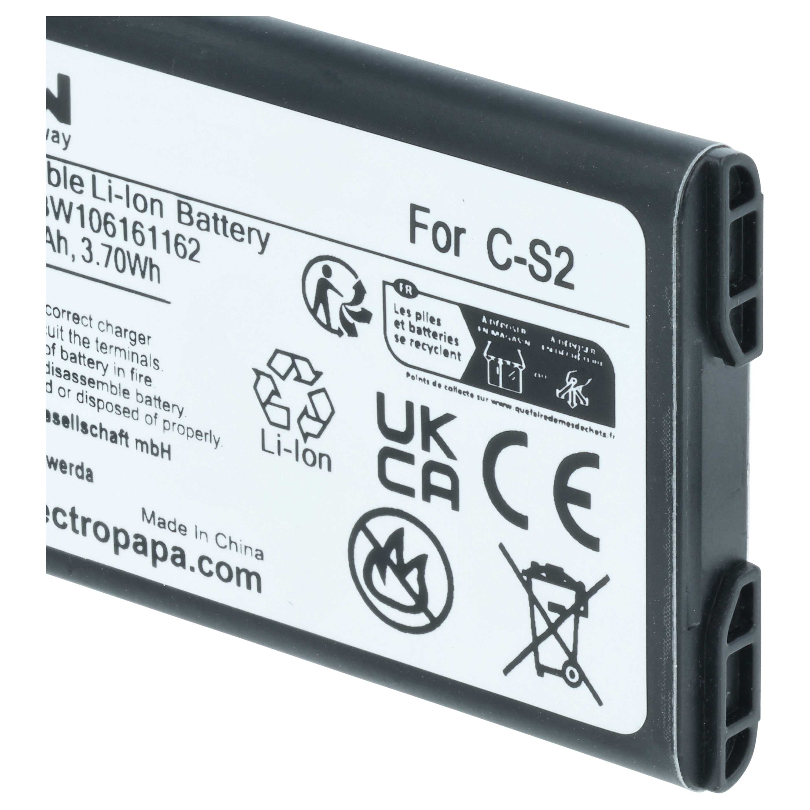 Akumulator do telefonu smartfona zamiennik BlackBerry BAT-06860-003, ACC-06860-304 - 1000 mAh 3,7 V Li-Ion
