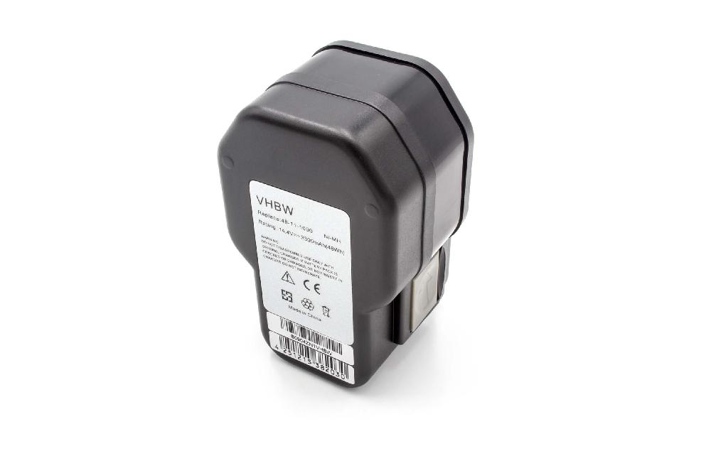 Batterie remplace AEG 48-11-1024, 48-11-1014, 48-11-1000 pour outil électrique - 3300 mAh, 14,4 V, NiMH