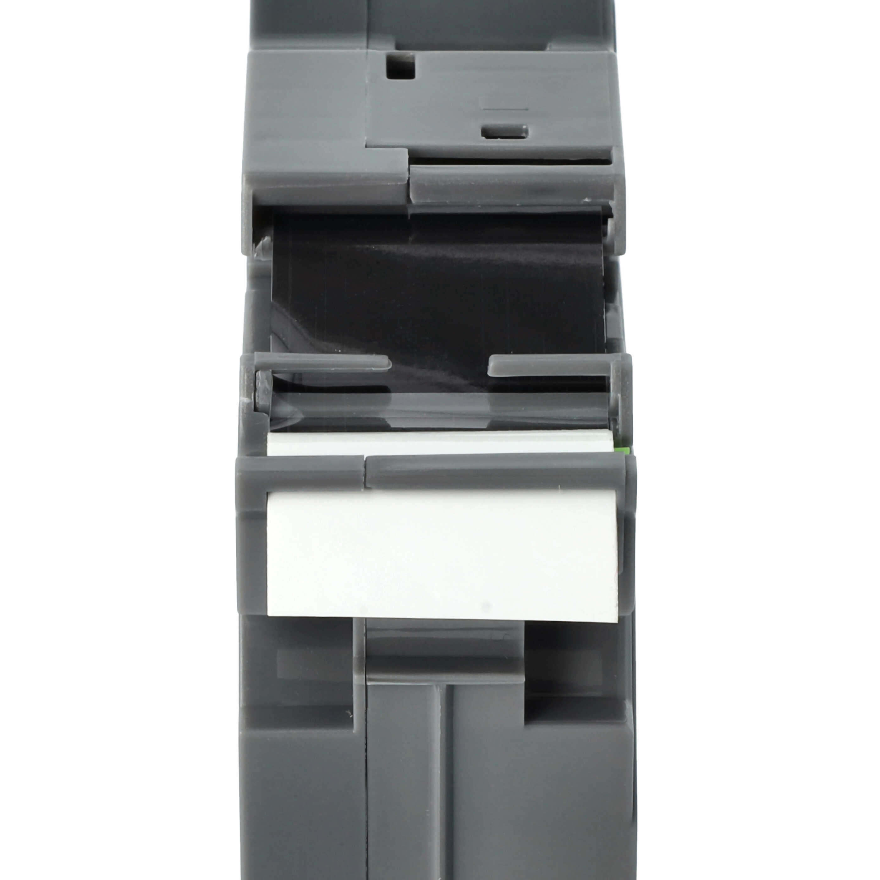 Schriftband als Ersatz für Brother TZE-FX251, TZ-FX251 - 24mm Schwarz auf Weiß, Flexibel