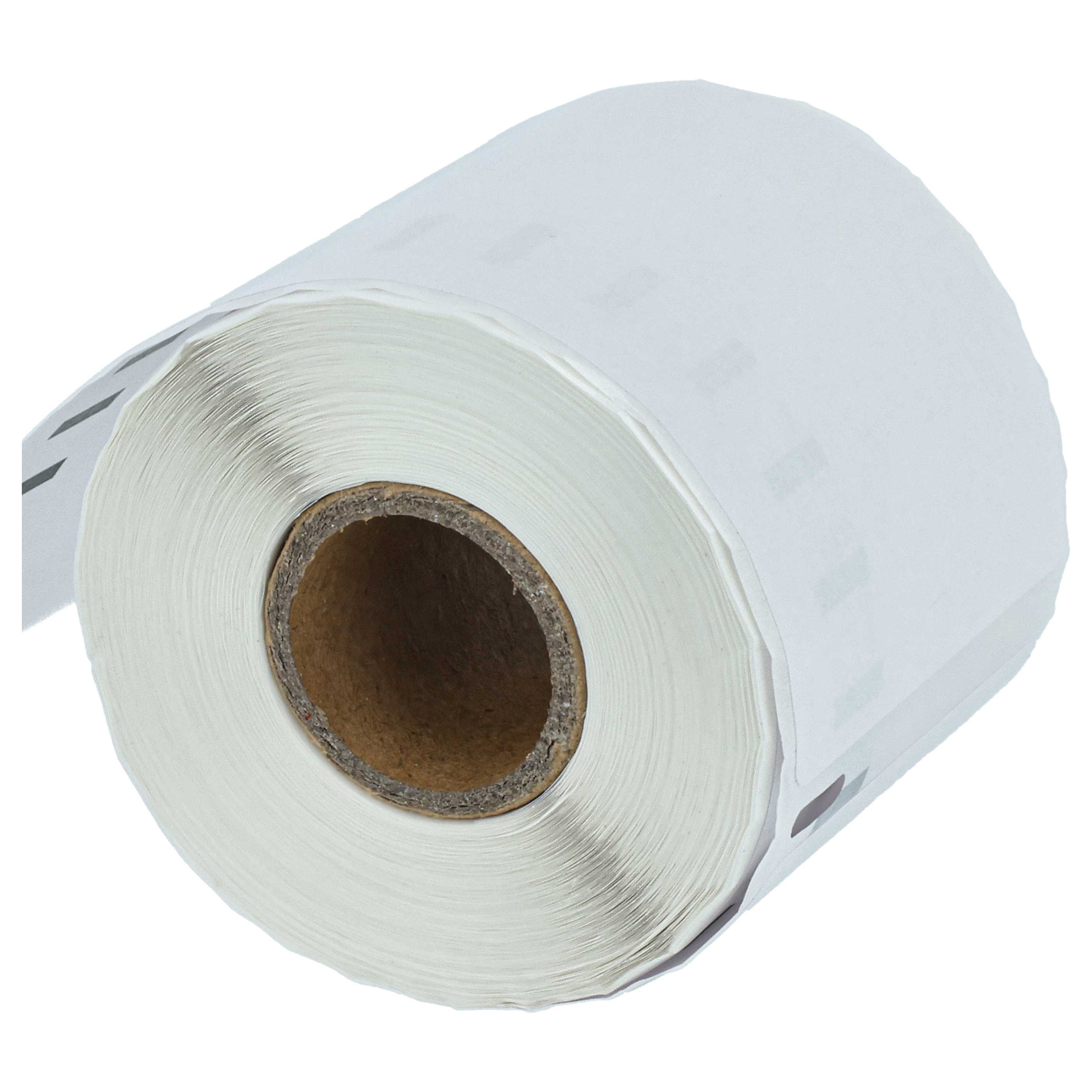 5x Etiquetas reemplaza Dymo 99019 para impresora etiquetas - 59 mm x 190 mm