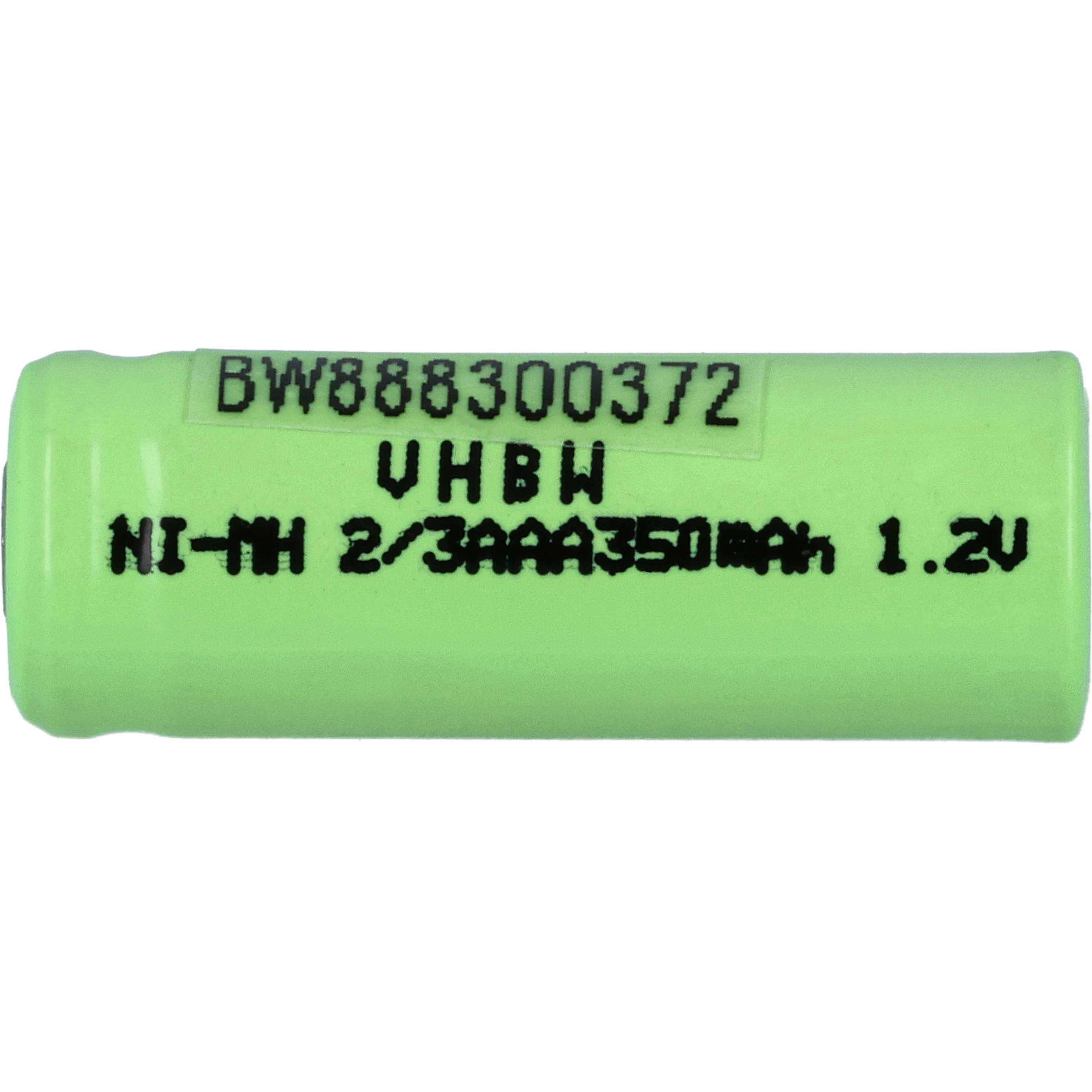 Raw Battery Cells H4002 (5 Piece) for Rechargeable Batteries - 350mAh 1.2V NiMH