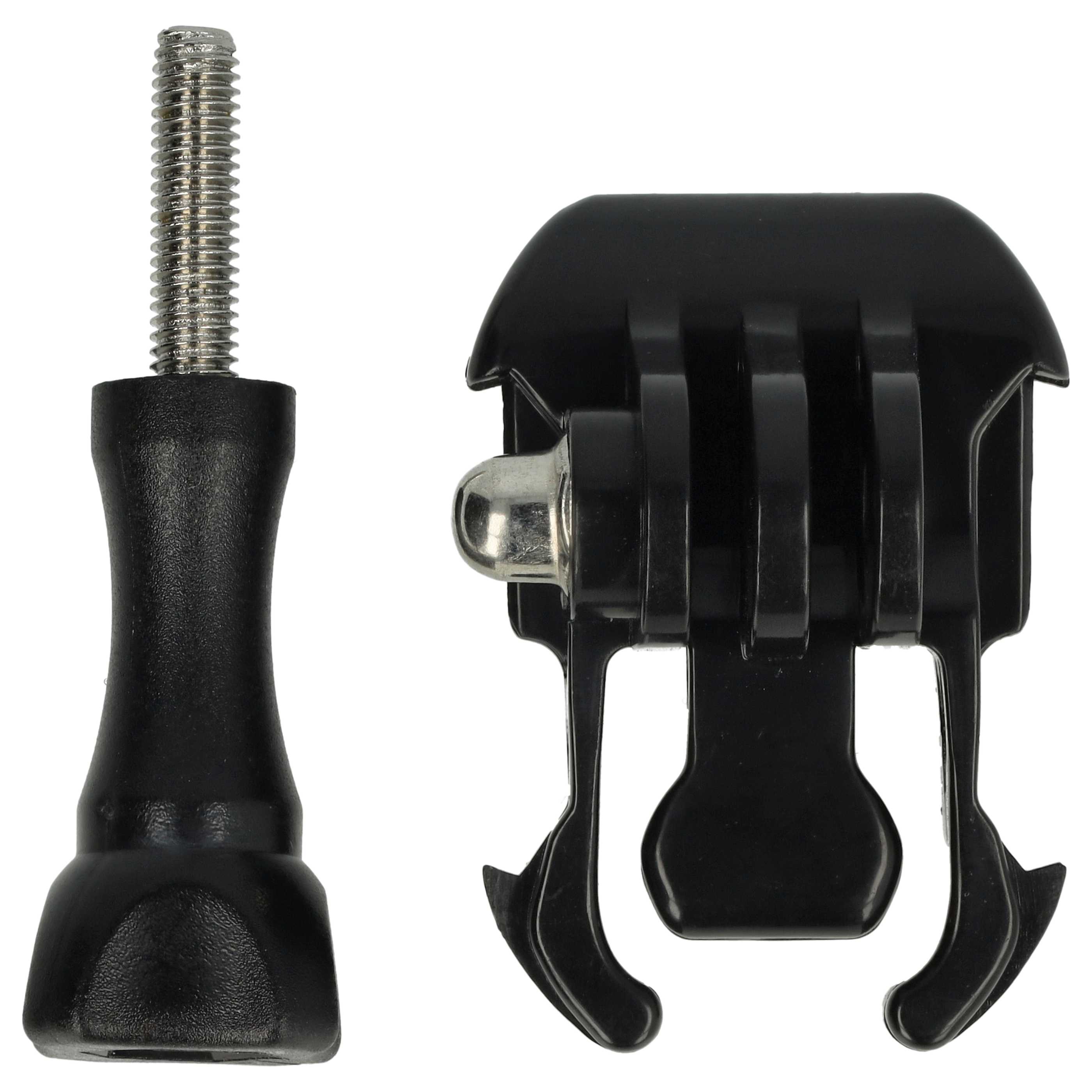 Befestigungs-Set (Schnellspann-Clip + Schraube) passend für Garmin, GoPro Hero Action Cam u.a.