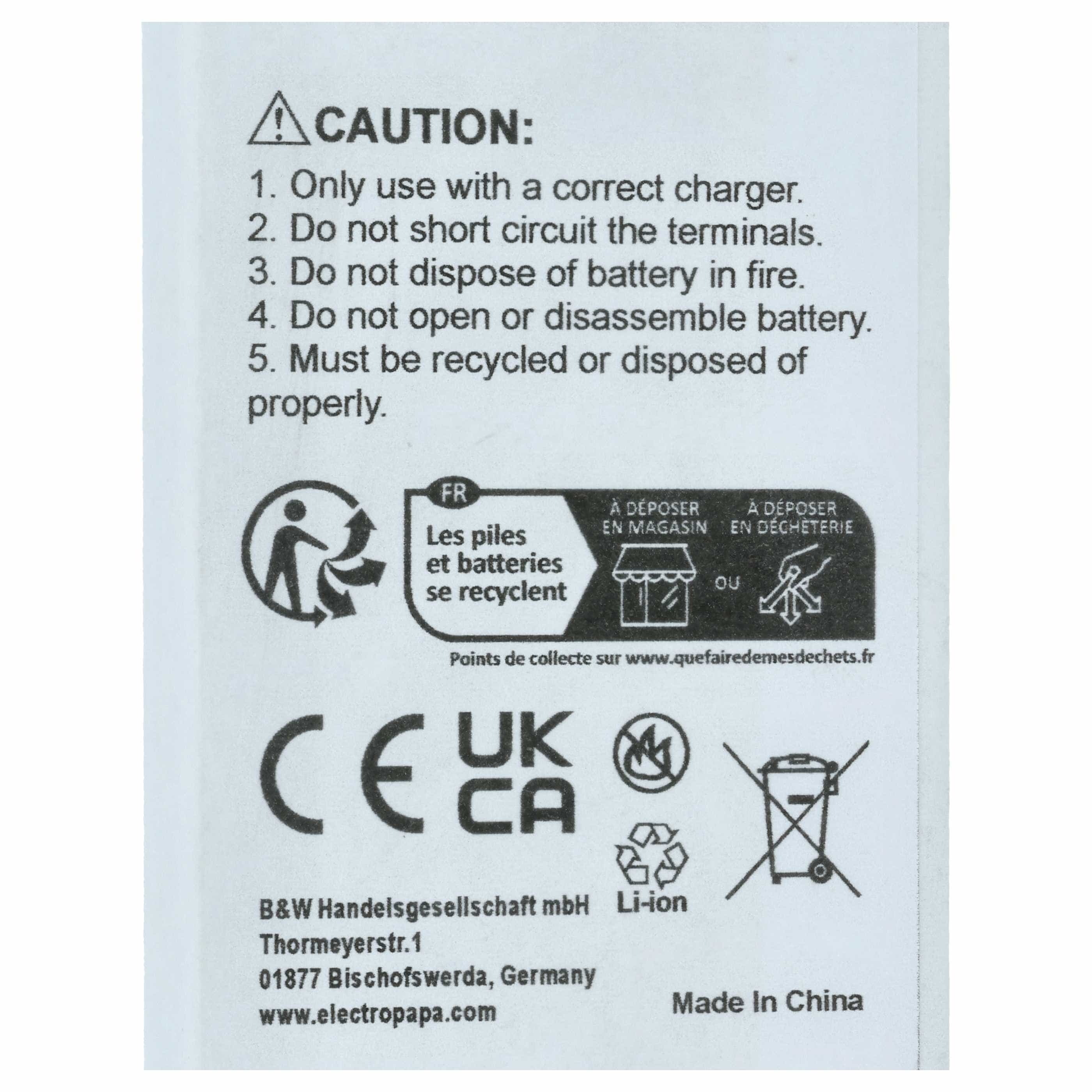 Akumulator do telefonu outdoor zamiennik Sonim BAT-03180-01S - 3000 mAh 3,7 V Li-Ion