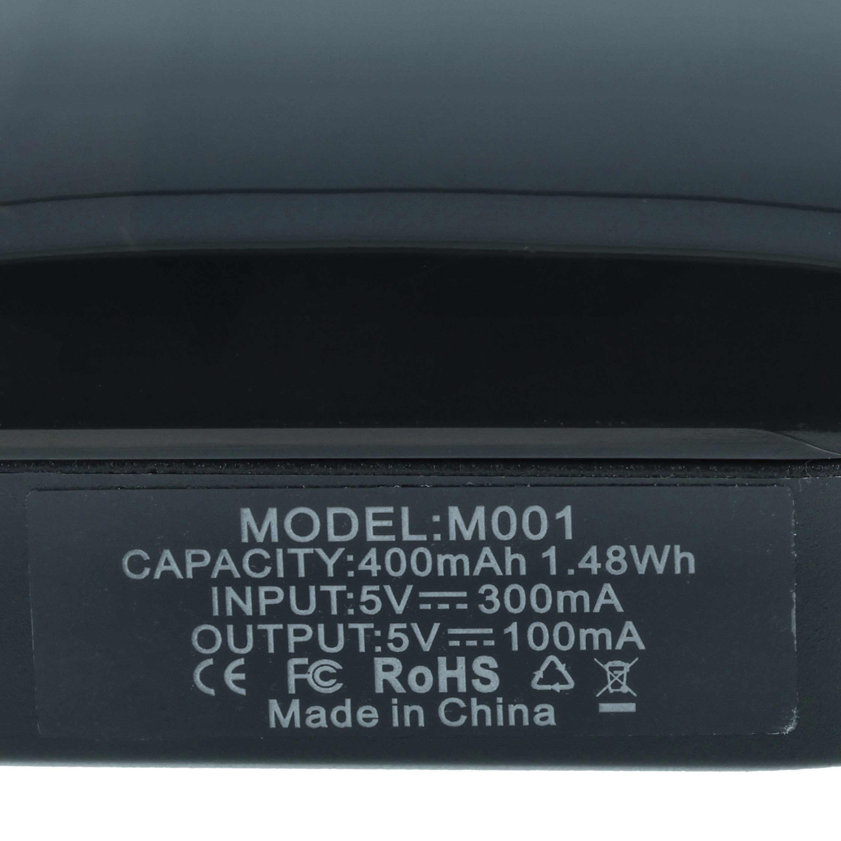 Charging Box suitable for Plantronics Voyager Legend UC Headset - Incl. USB Charger Cable Black