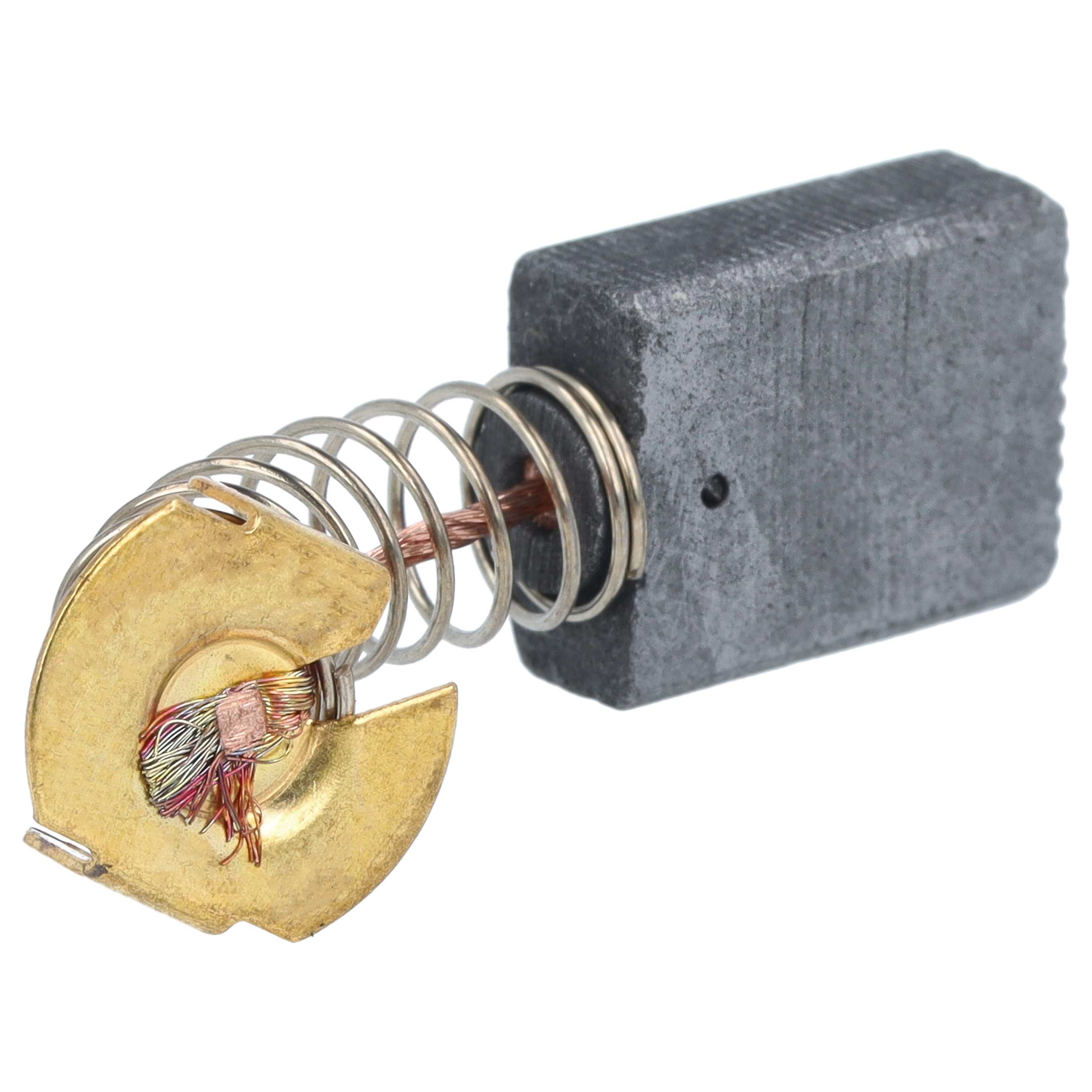 Kohlebürsten (2 Stück) für Parkside PKS 1700 A1, PKS 1700 B2, 18.05*13.4*6.4 mm, Auto-Stopp-Funktion