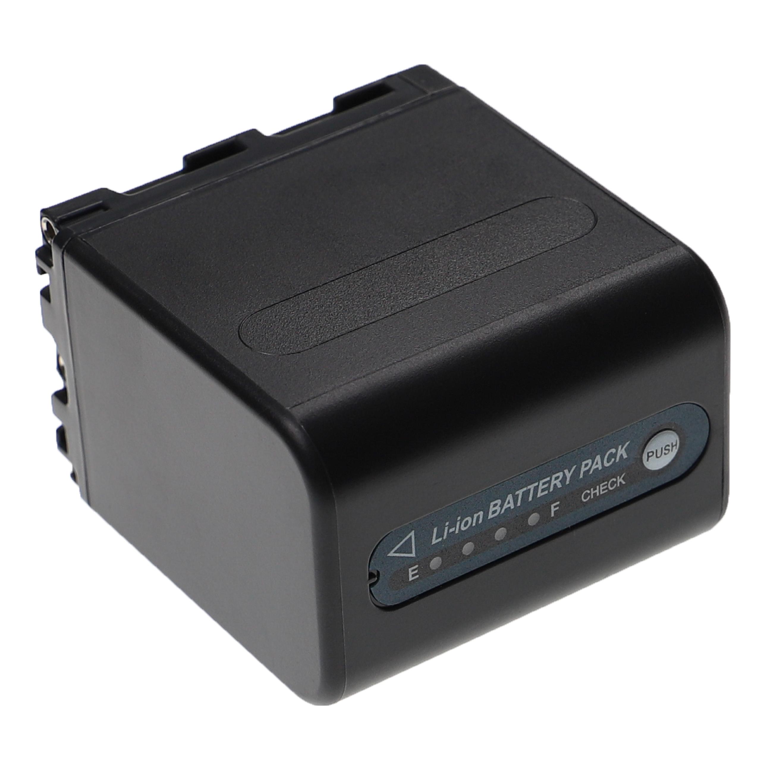 Battery replaces Sony NP-FM55H, NP-QM51, NP-FM91, NP-FM90, NP-FM70, NP-FM50, NP-FM30 - 4800mAh, 7.2V, Li-Ion