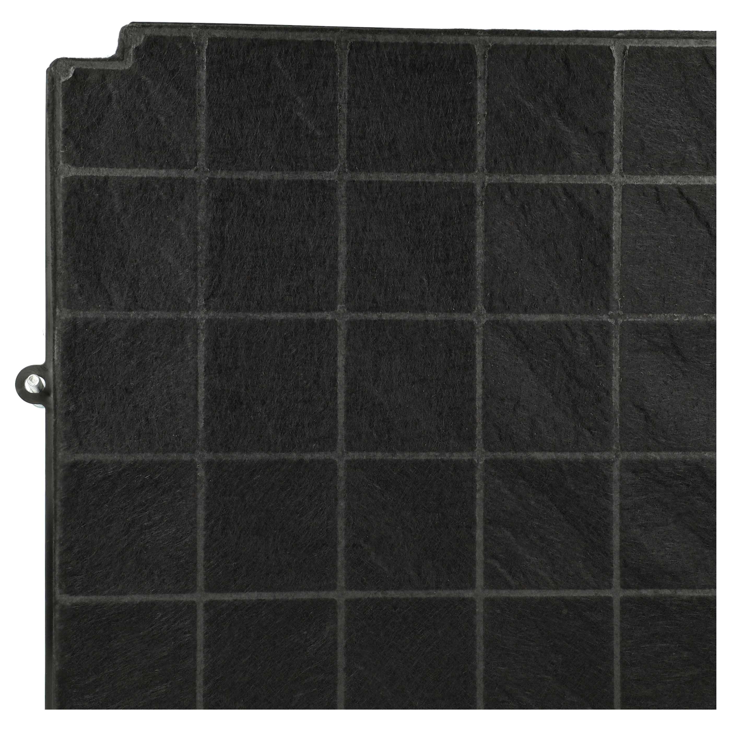 2x Filtres à charbon actif remplace Airforce 5Z9101X1, AFCFCAF97CS, 875956 pour hotte Airforce