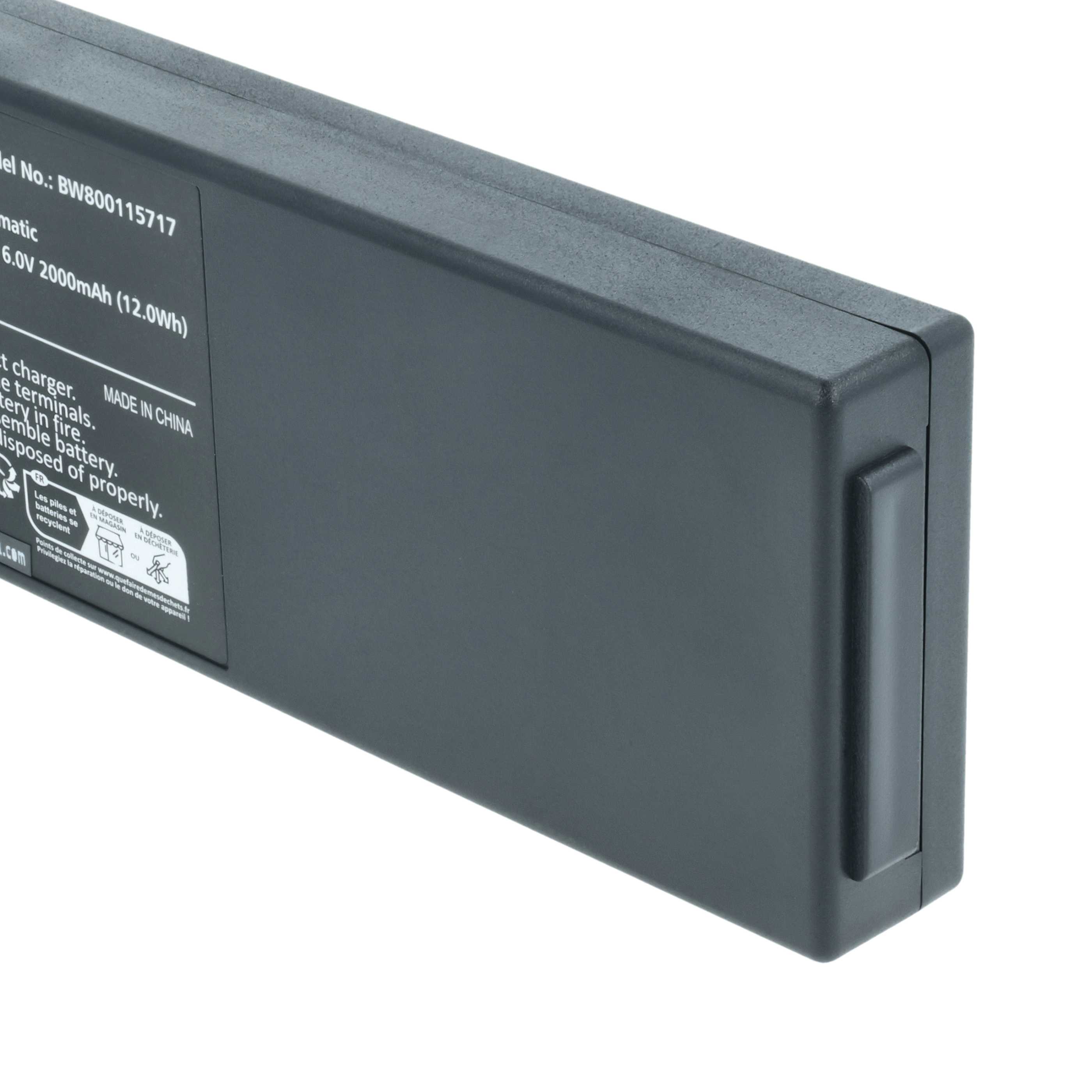 2x Akumulator do zdalnego sterowania zamiennik HBC 005-01-00466, BA210040 (FuB 10AA), BA210 - 2000mAh 6V NiMH