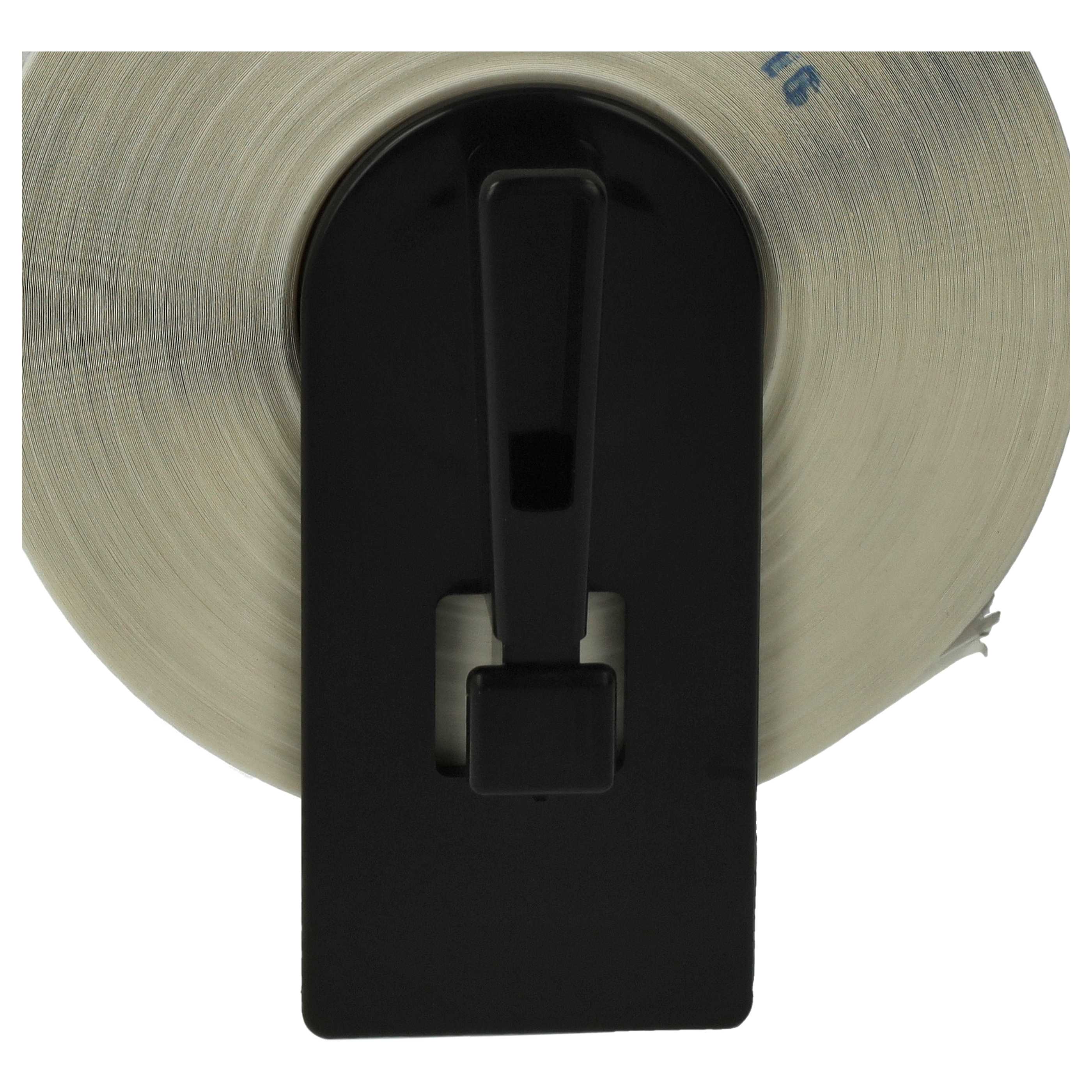 5x Label Roll replaces Brother DK-22205 Labeller - Premium 62 mm x 30.48 m + Holder