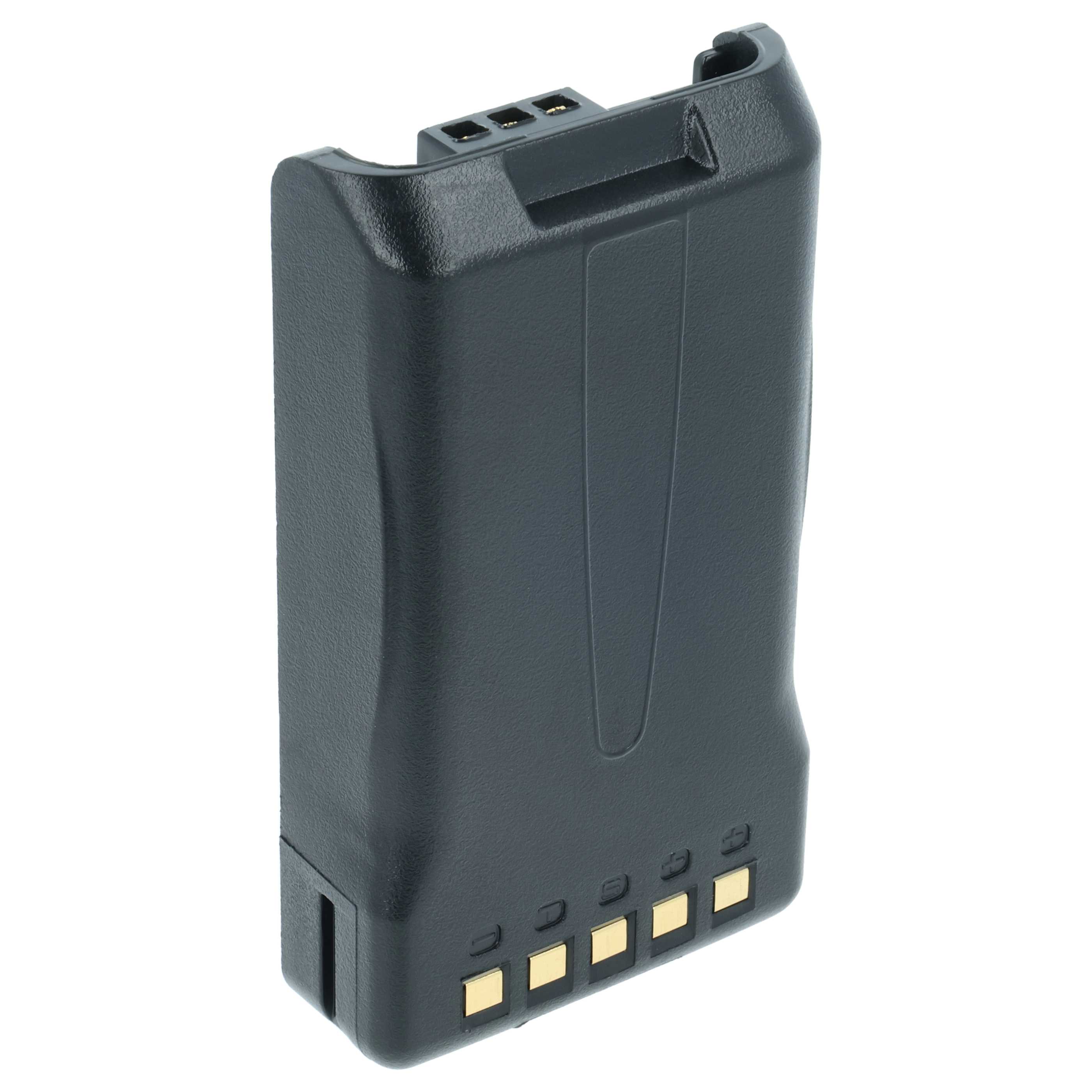 Batteria sostituisce Kenwood KNB-24L, KNB-24LX, KNB-24, KNB-24Li per dispositivo radio - 1300mAh 7,2V NiMH