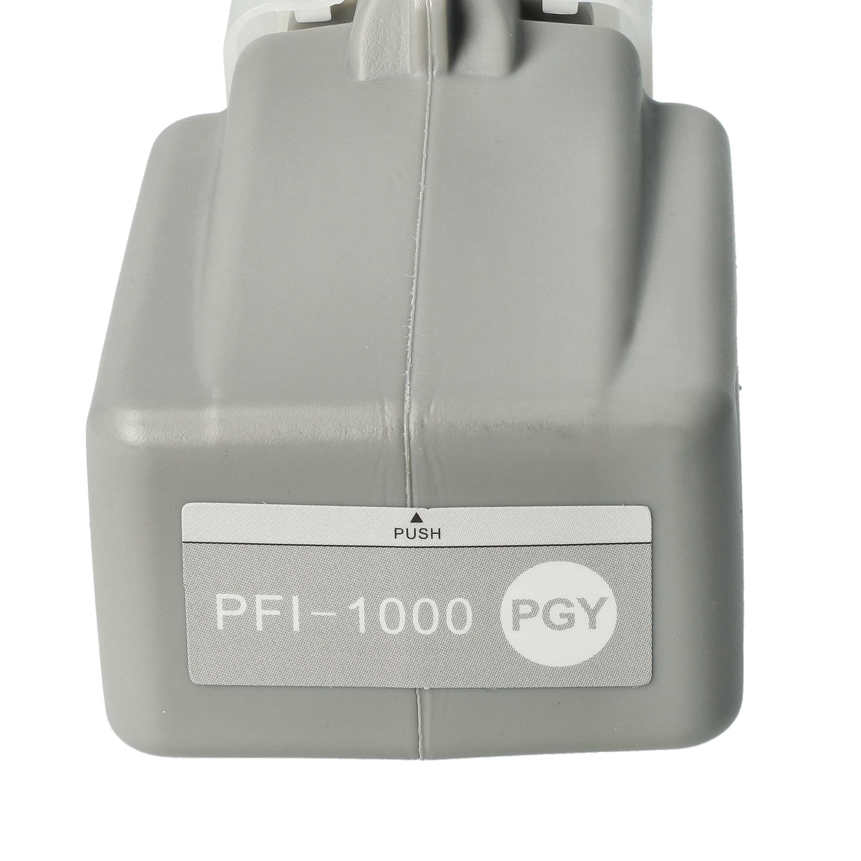Ink Cartridge as Exchange for Canon PFI-1000PGY for Canon Printer - Grey/Photo-Black 80 ml + Chip