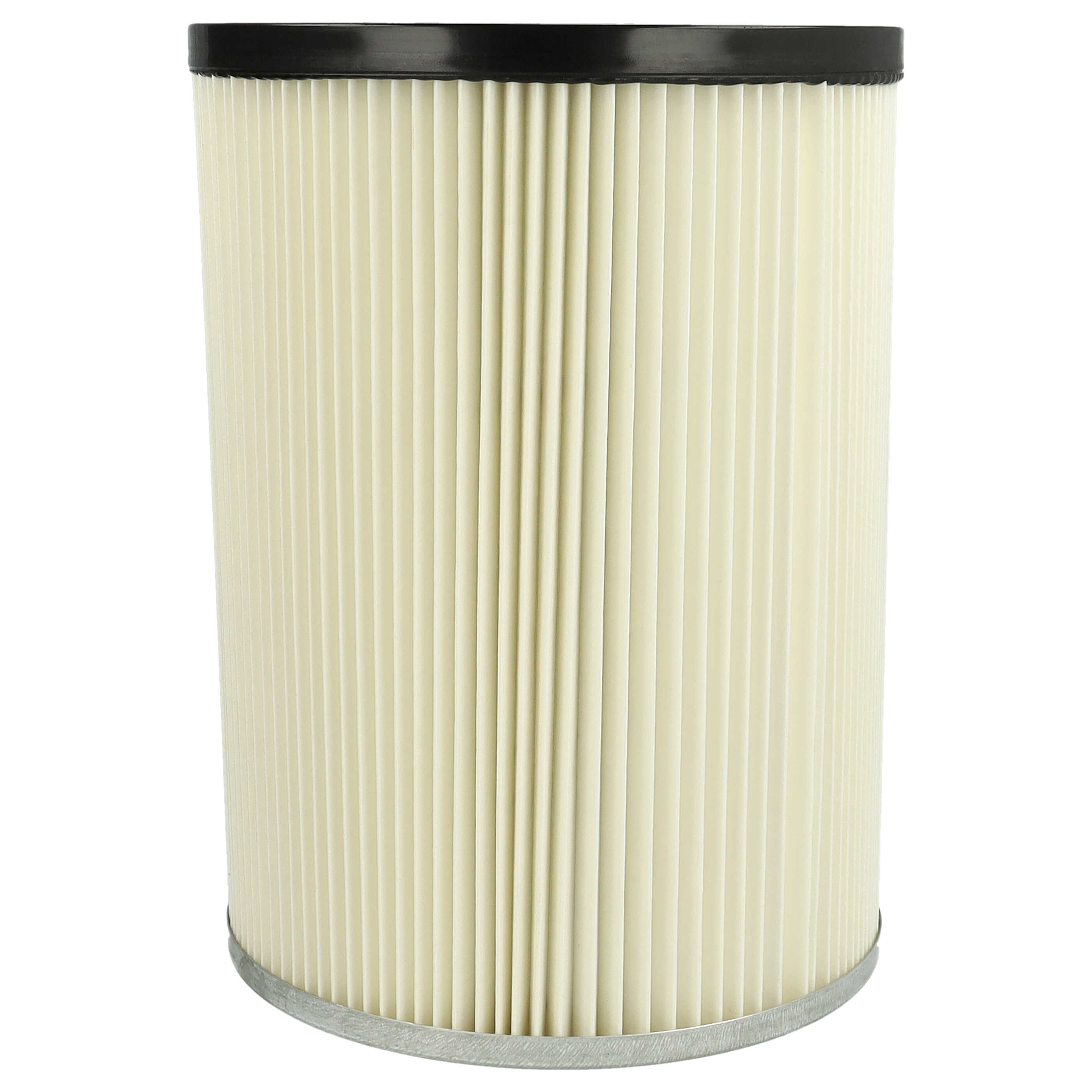 1x cartridge filter replaces Kärcher 6.904-325.0, 6.904-048.0 for KärcherVacuum Cleaner, white