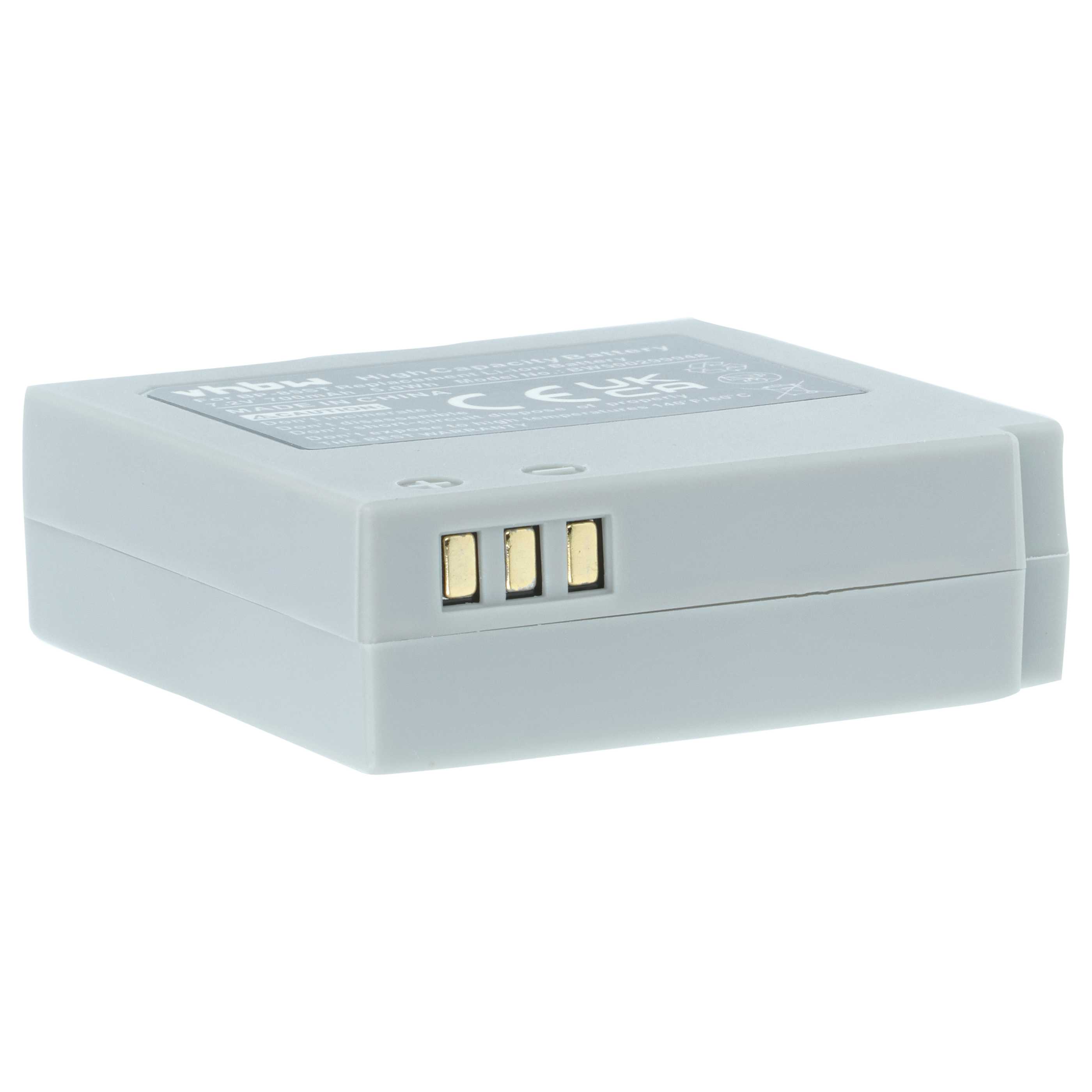 Videocamera 2x Battery replaces Samsung BP-85ST - 700 mAh 7.2 V Li-Ion
