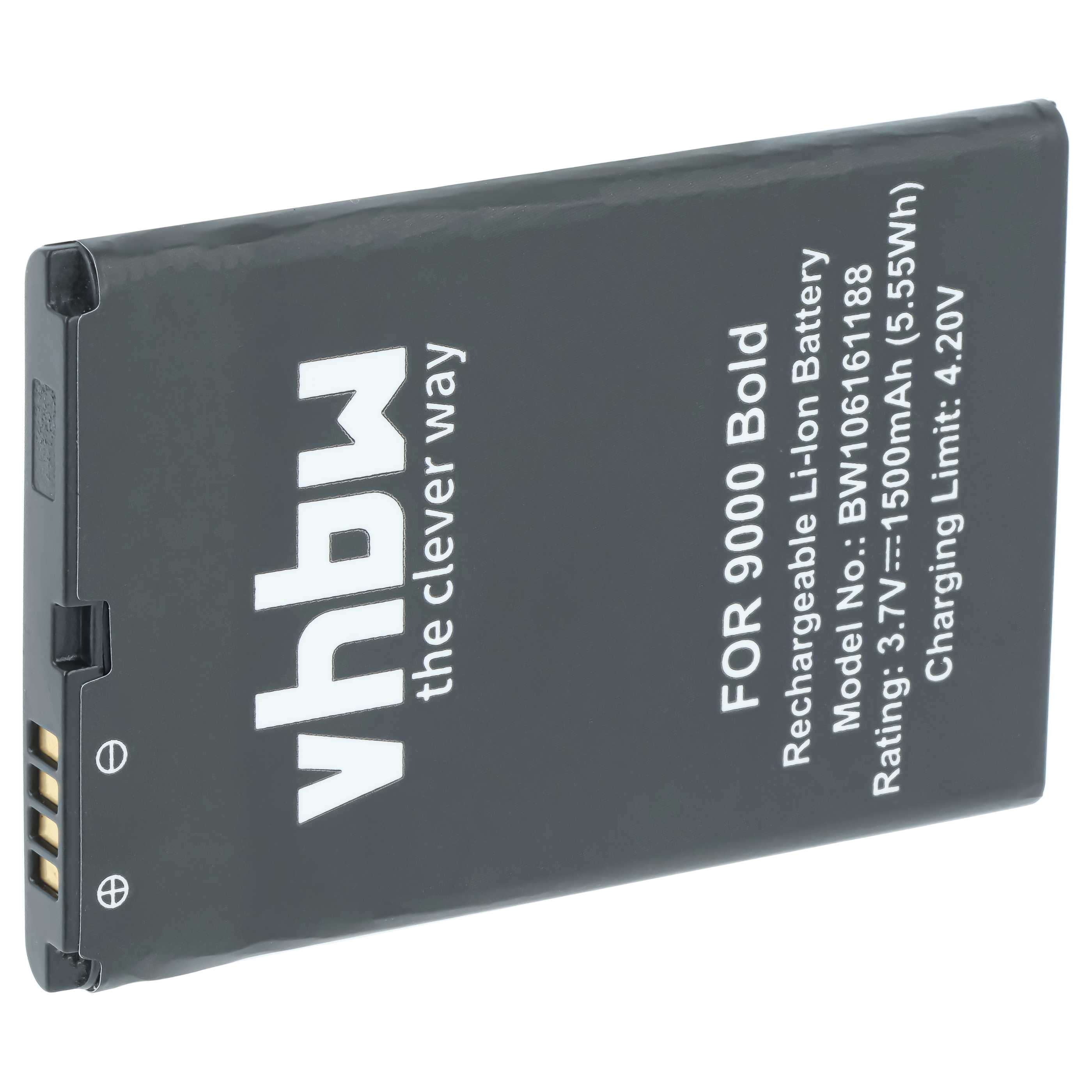 Akku als Ersatz für BlackBerry BAT-14392-001, M-S1, ACC14392-001 für Blackberry - 1500mAh 3,7V Li-Ion